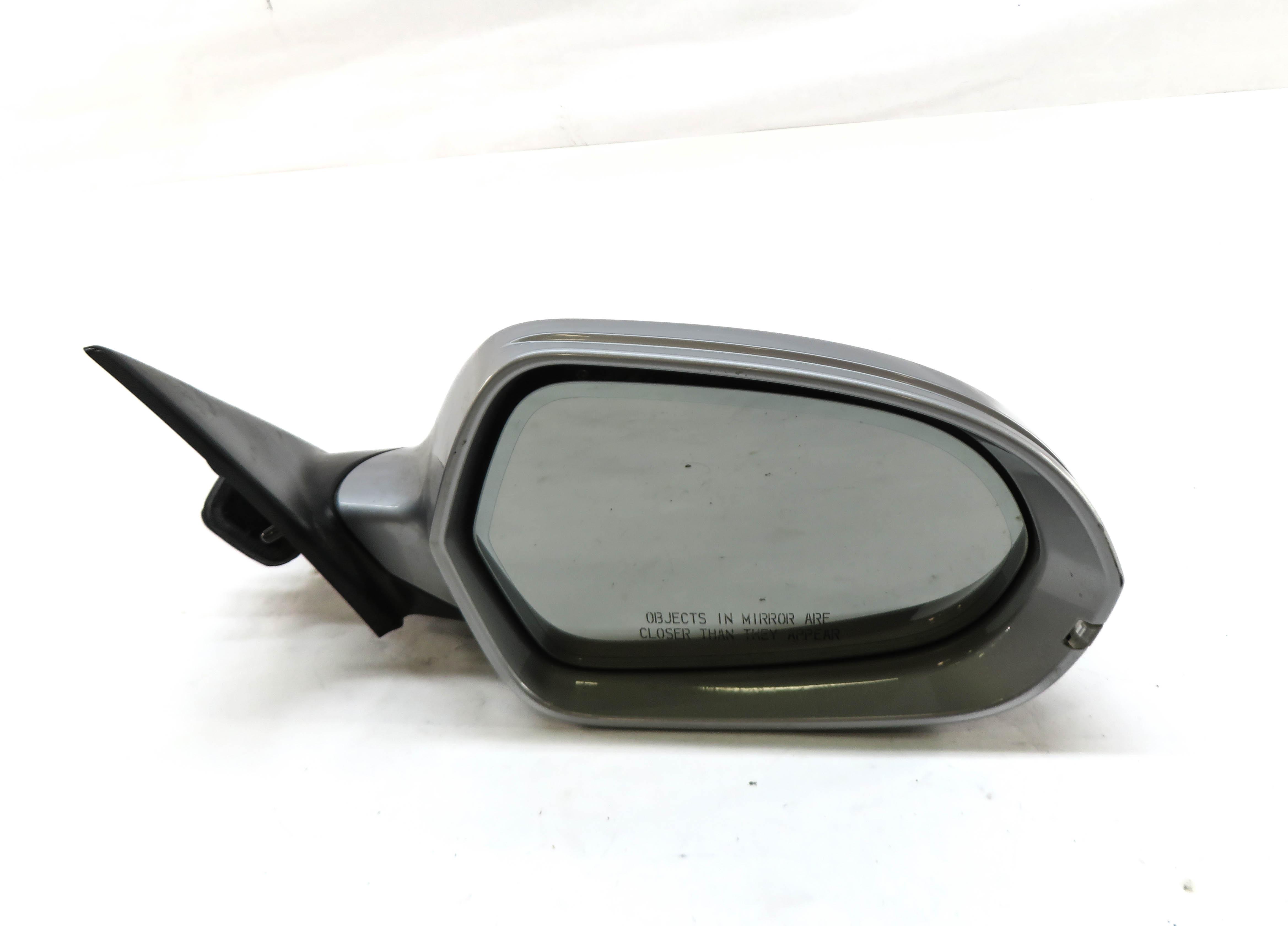 12-13 AUDI A6 (C7) RIGHT PASSENGER HEATED MEMORY AUTODIM DOOR MIRROR (SILVER) — exact item pictured