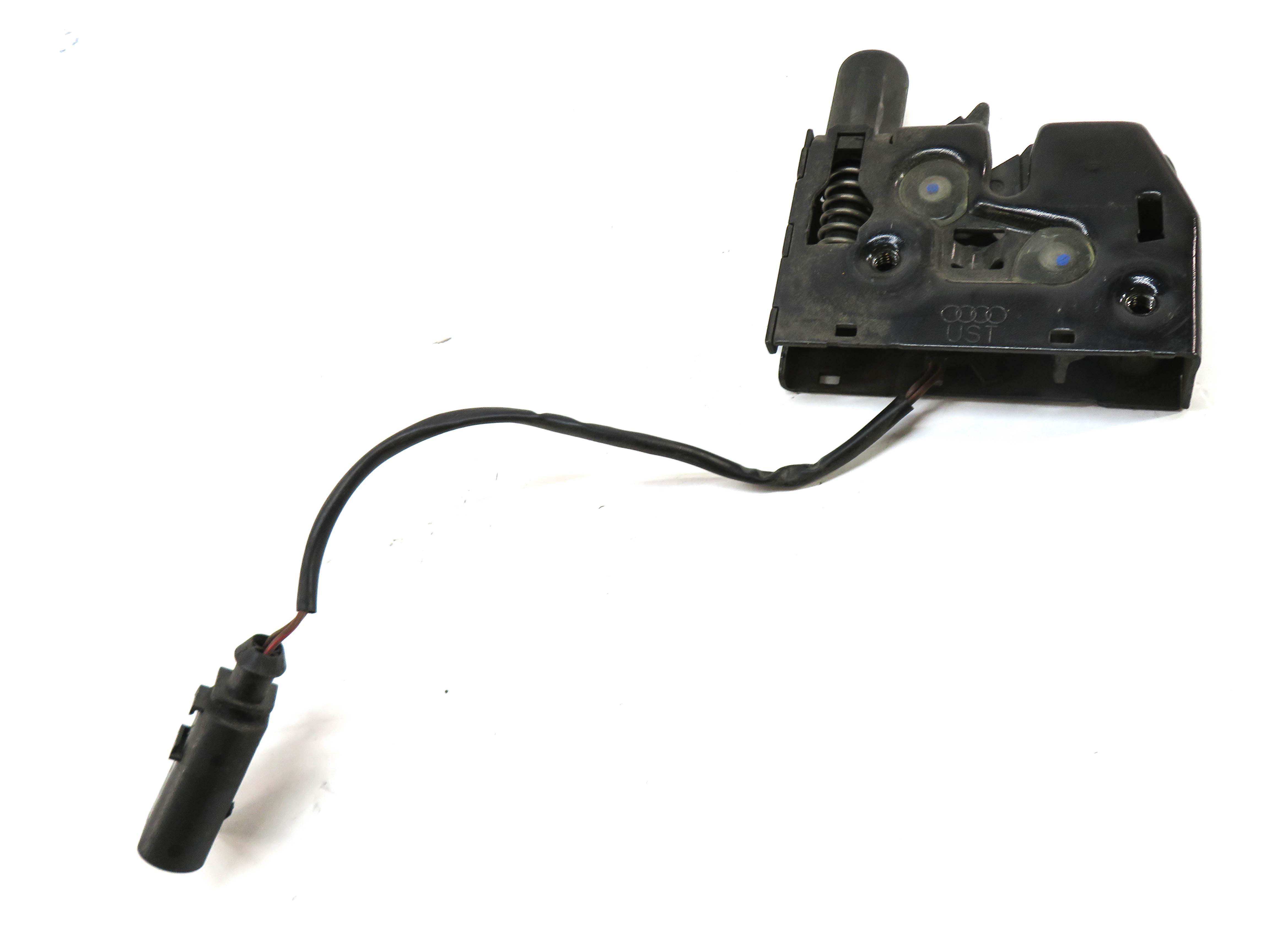 2012 AUDI A6 (C7) RIGHT FRONT PASSENGER LOWER HOOD LOCK LATCH STRIKER SPRING — exact item pictured