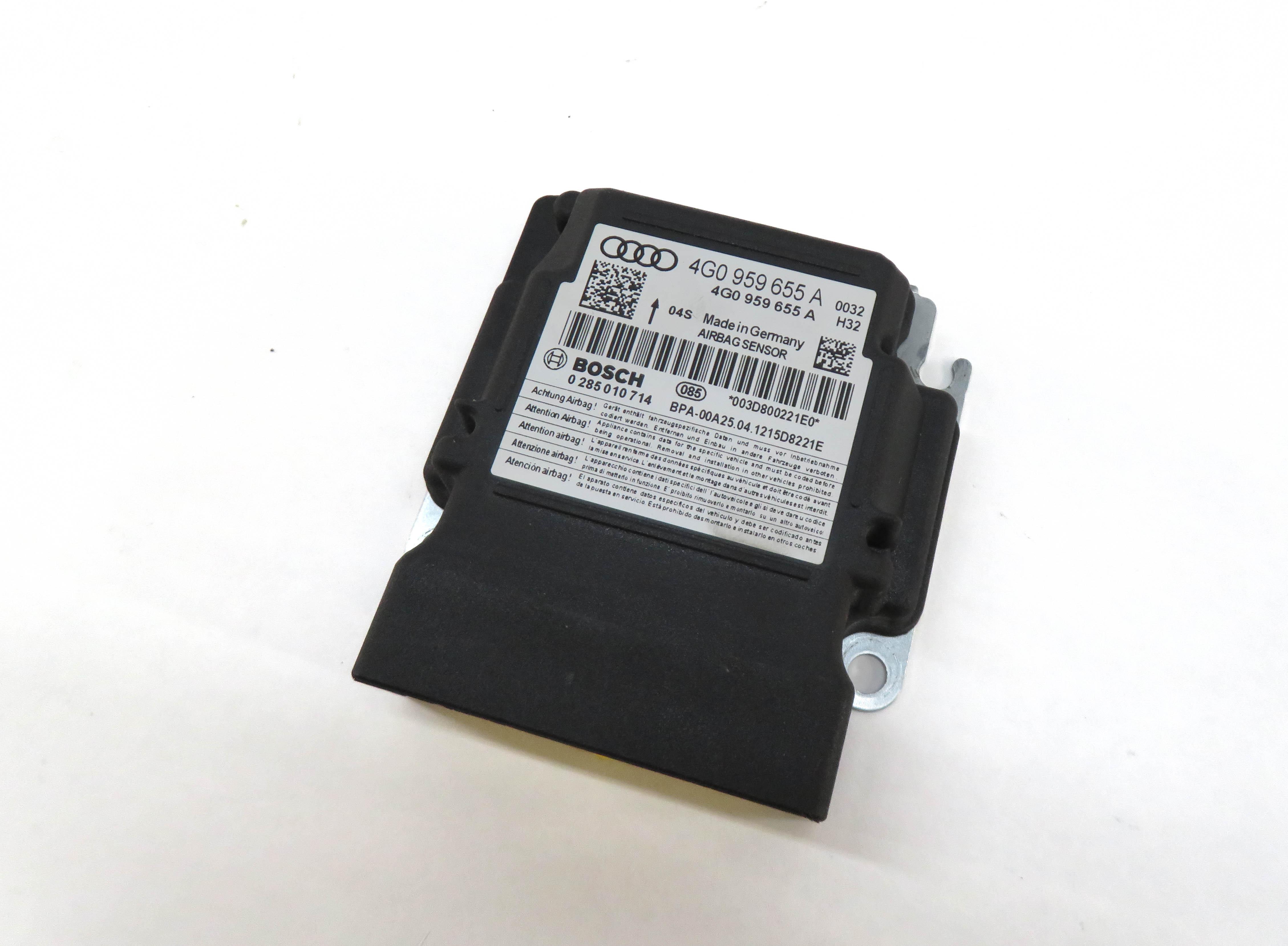 2012-2015 AUDI A6 A7 S6 S7 RS7 (C7 4G8) SRS BAG CONTROL MODULE — exact item pictured