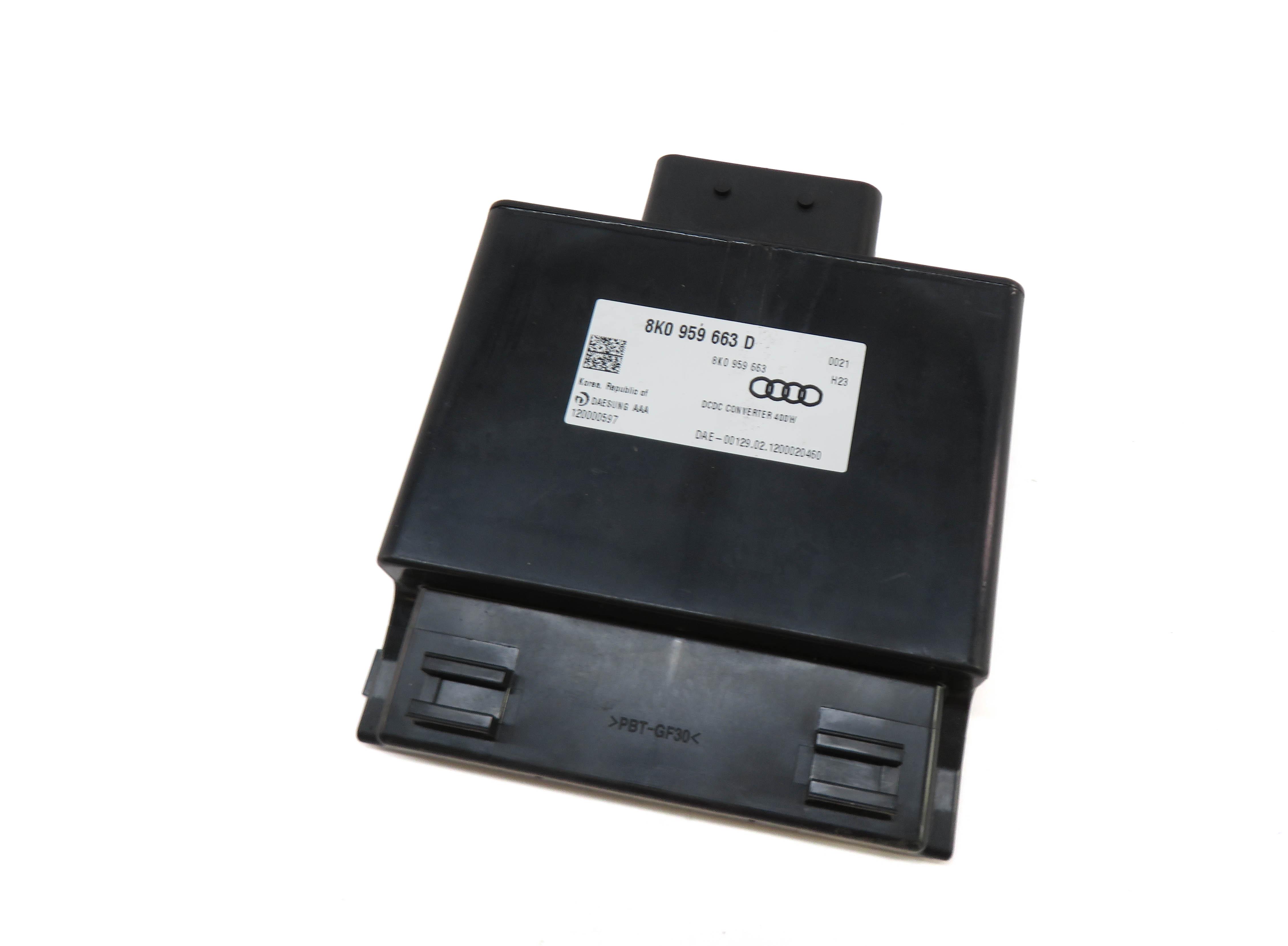 2013 AUDI A6 (C7) VOLTAGE STABILIZER CONTROL MODULE — exact item pictured