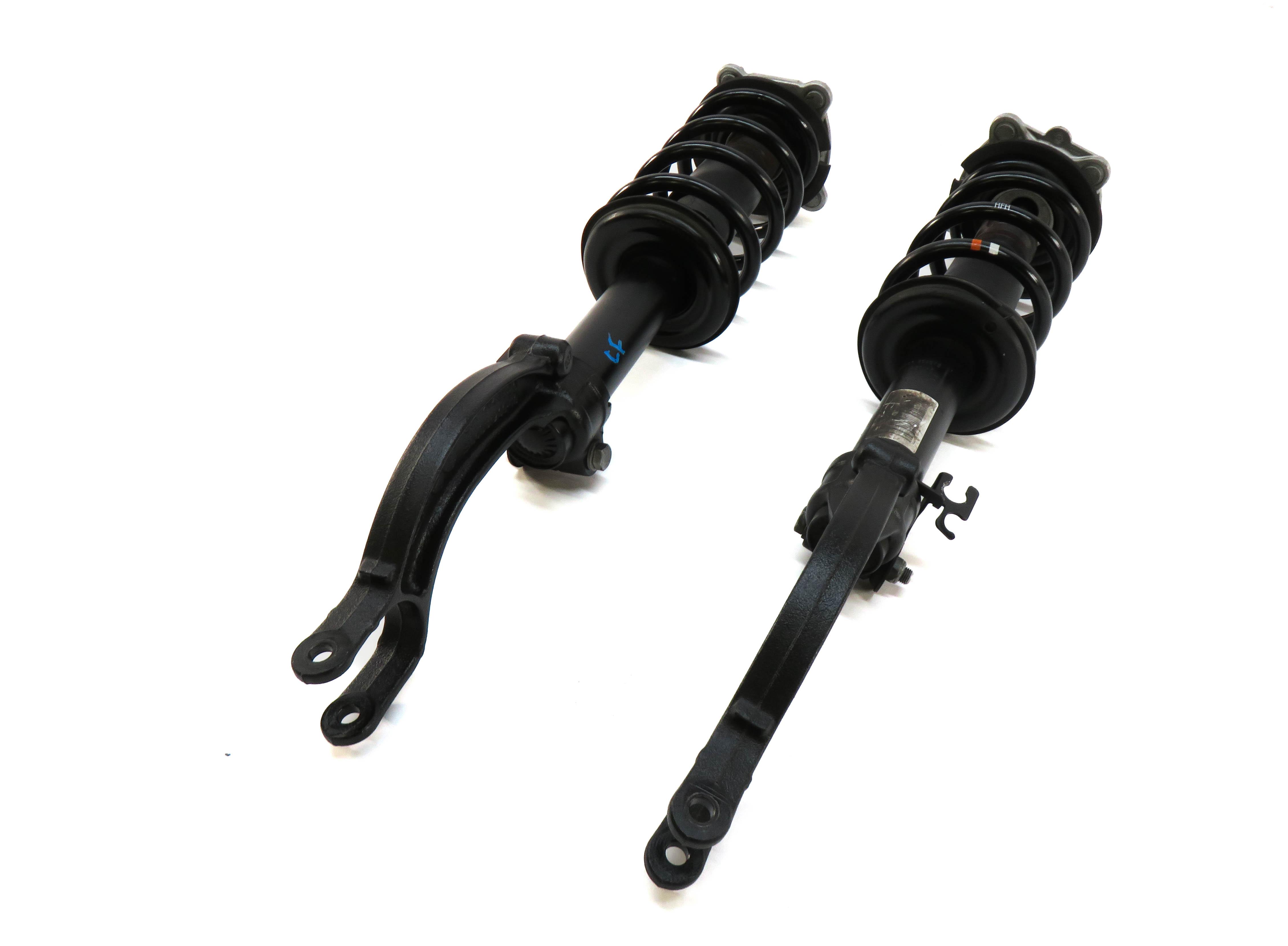 2012-2017 AUDI A6 A7 (C7) FRONT LEFT & RIGHT STANDARD SUSPENSION SHOCK STRUT SET — exact item pictured