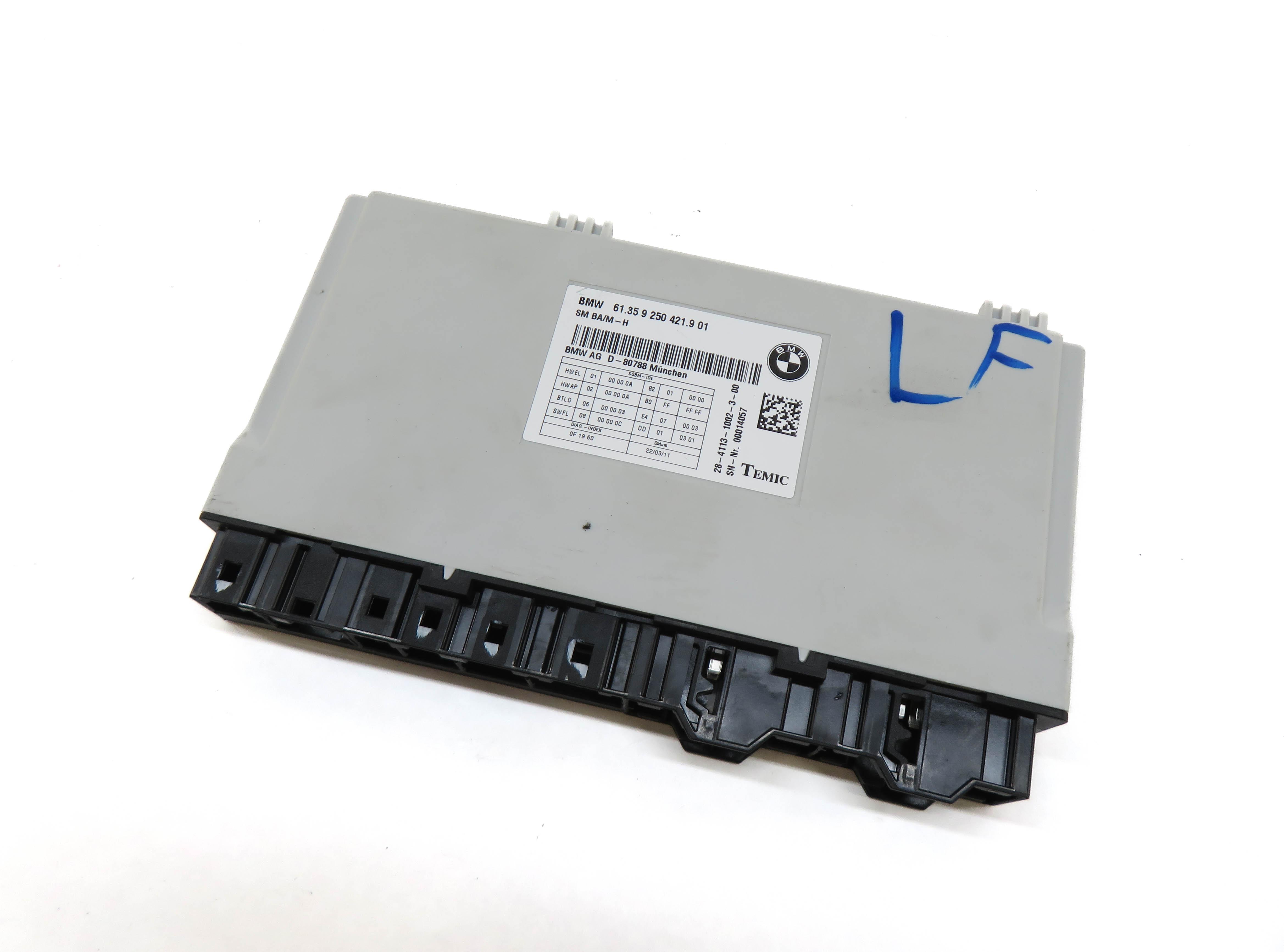 12-19 BMW 328i 335i 535i 550i 750i M5 M6 X3 X4 - LEFT FRONT DRIVER SEAT MODULE — exact item pictured