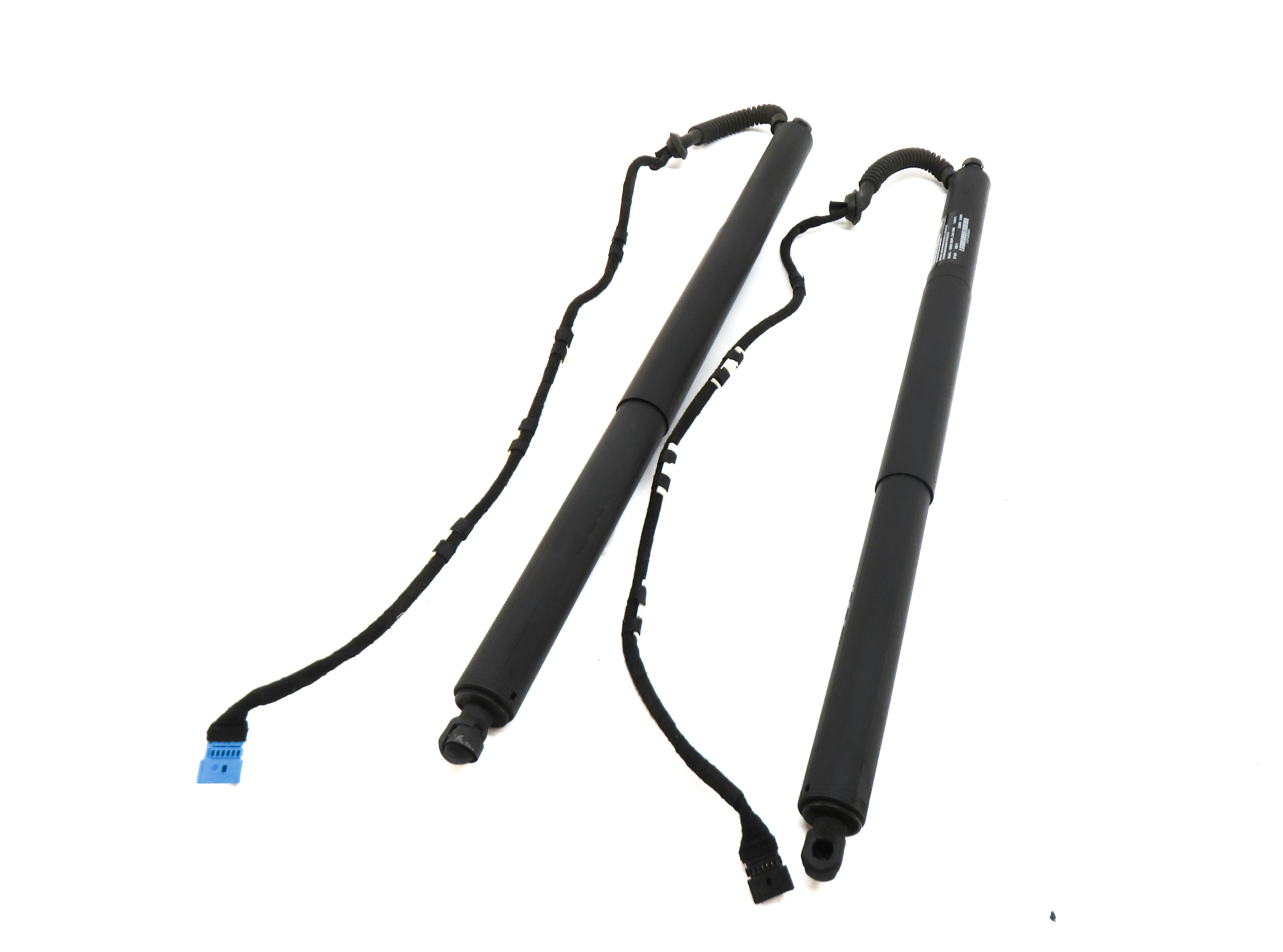 2011-2015 BMW X3 (F25) LEFT & RIGHT REAR TRUNK SHOCK STRUT SET-2 (ELECTRIC) — exact item pictured