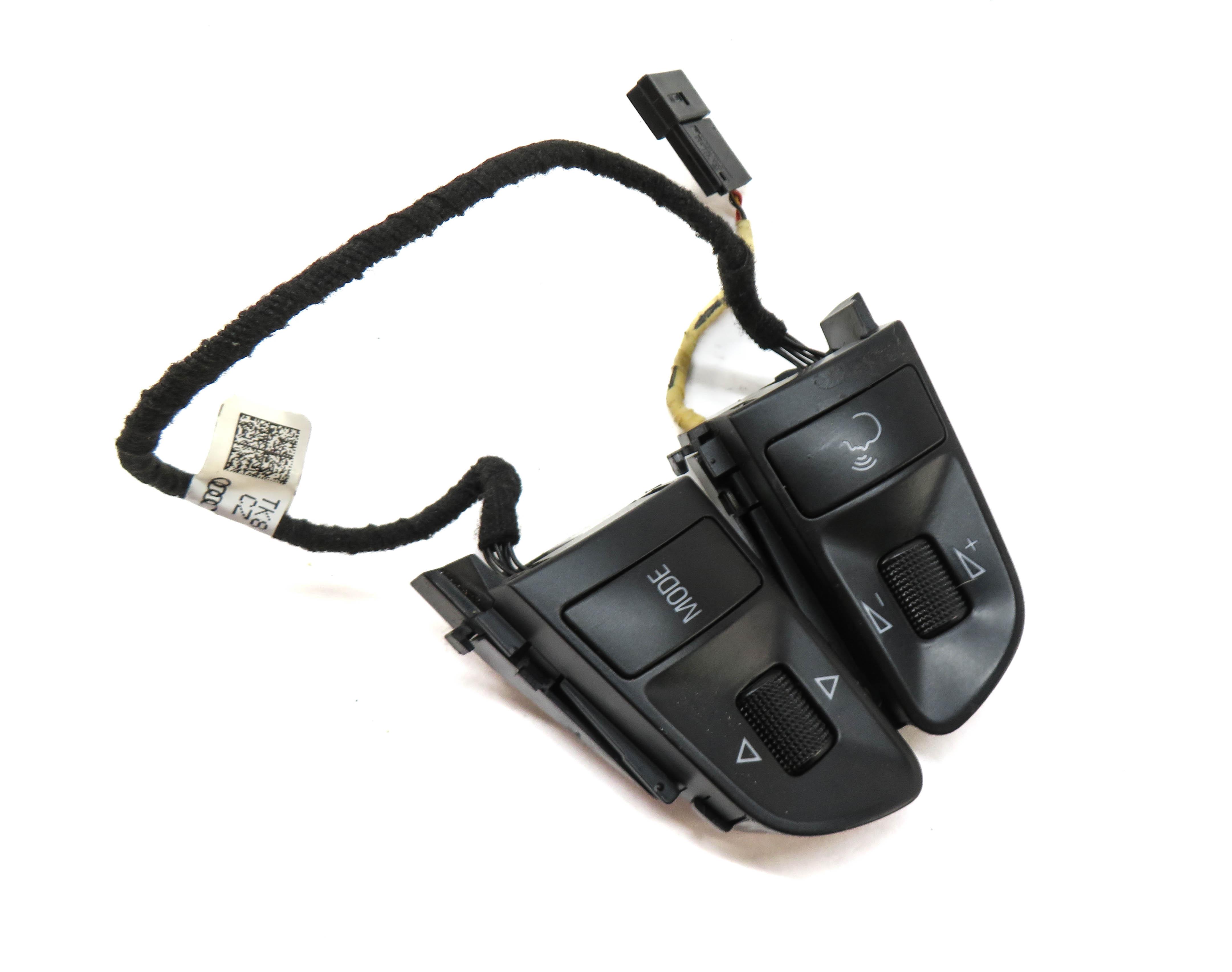 2009 AUDI Q5 (B8 8R) STEERING WHEEL SWITCH BUTTON SET-2 — exact item pictured