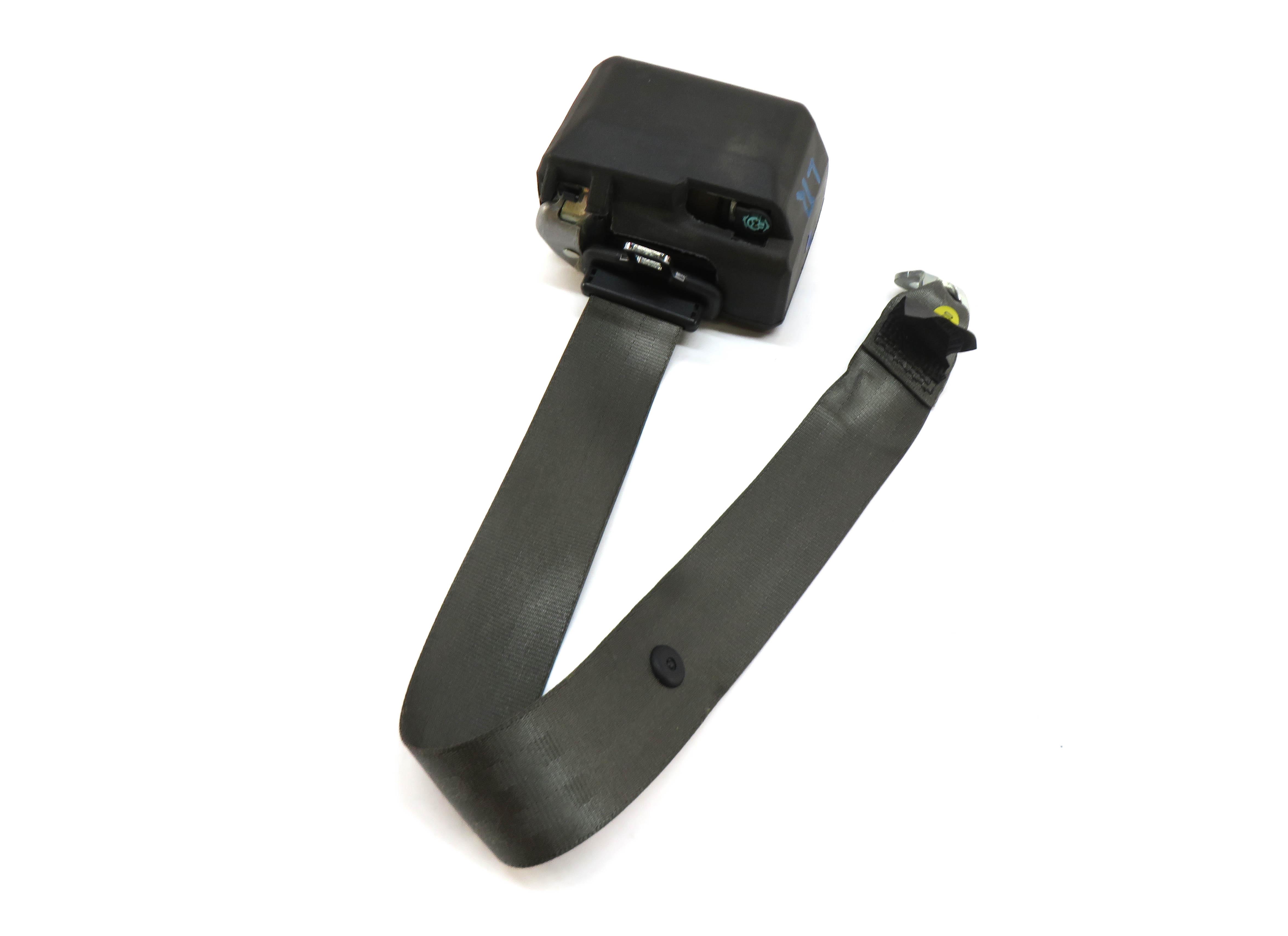 2009 AUDI Q5 (B8 8R) LEFT REAR SEAT SEATBELT RETRACTOR (BEIGE) — exact item pictured