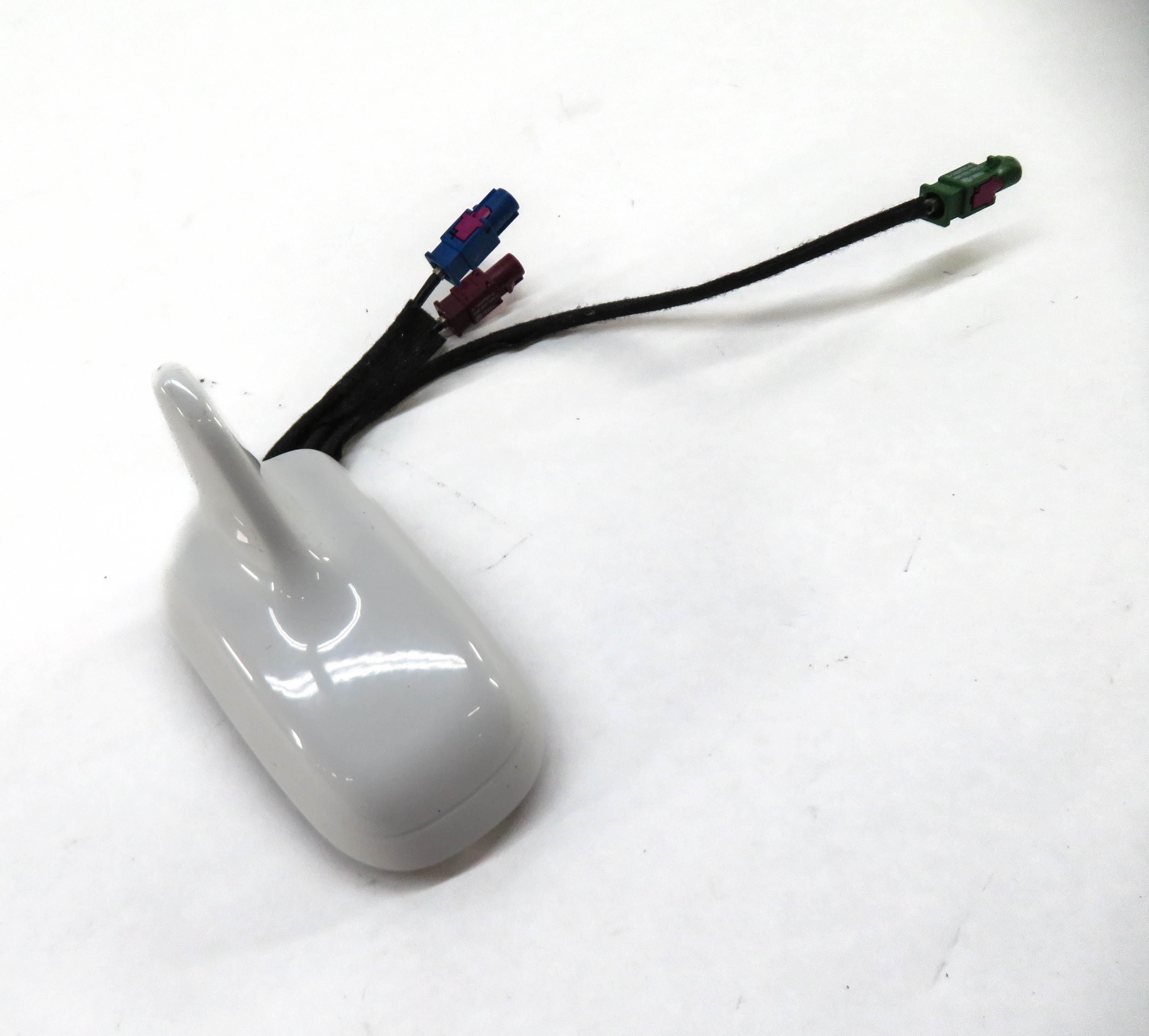 2009-2012 AUDI Q5 (B8 8R) AM/FM RADIO STEREO SHARK FIN RECEPTION ANTENNA (WHITE) — exact item pictured