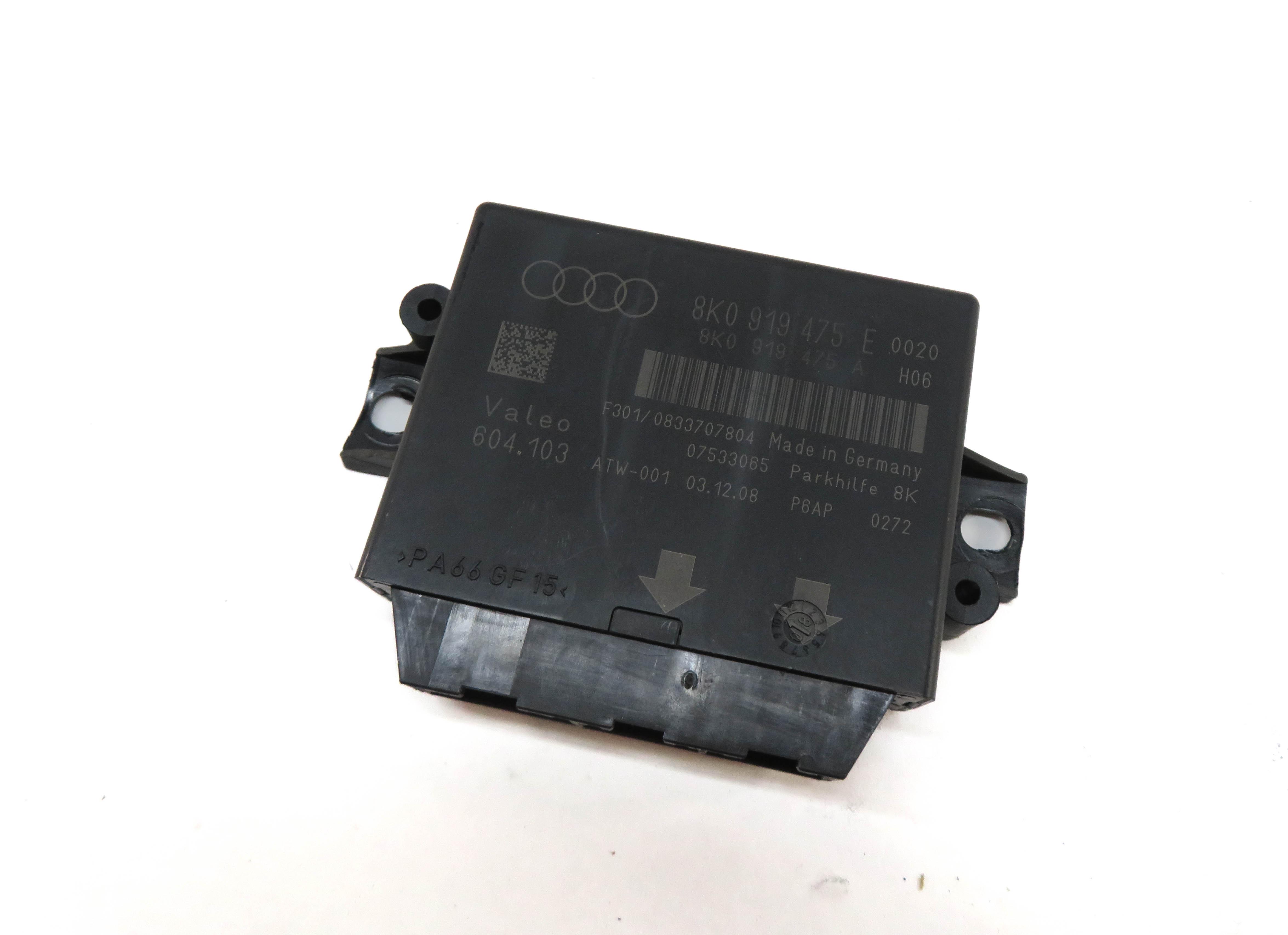 2009 AUDI Q5 (B8 8R) PDC PARK ASSIST DISTANCE SENSOR CONTROL MODULE — exact item pictured