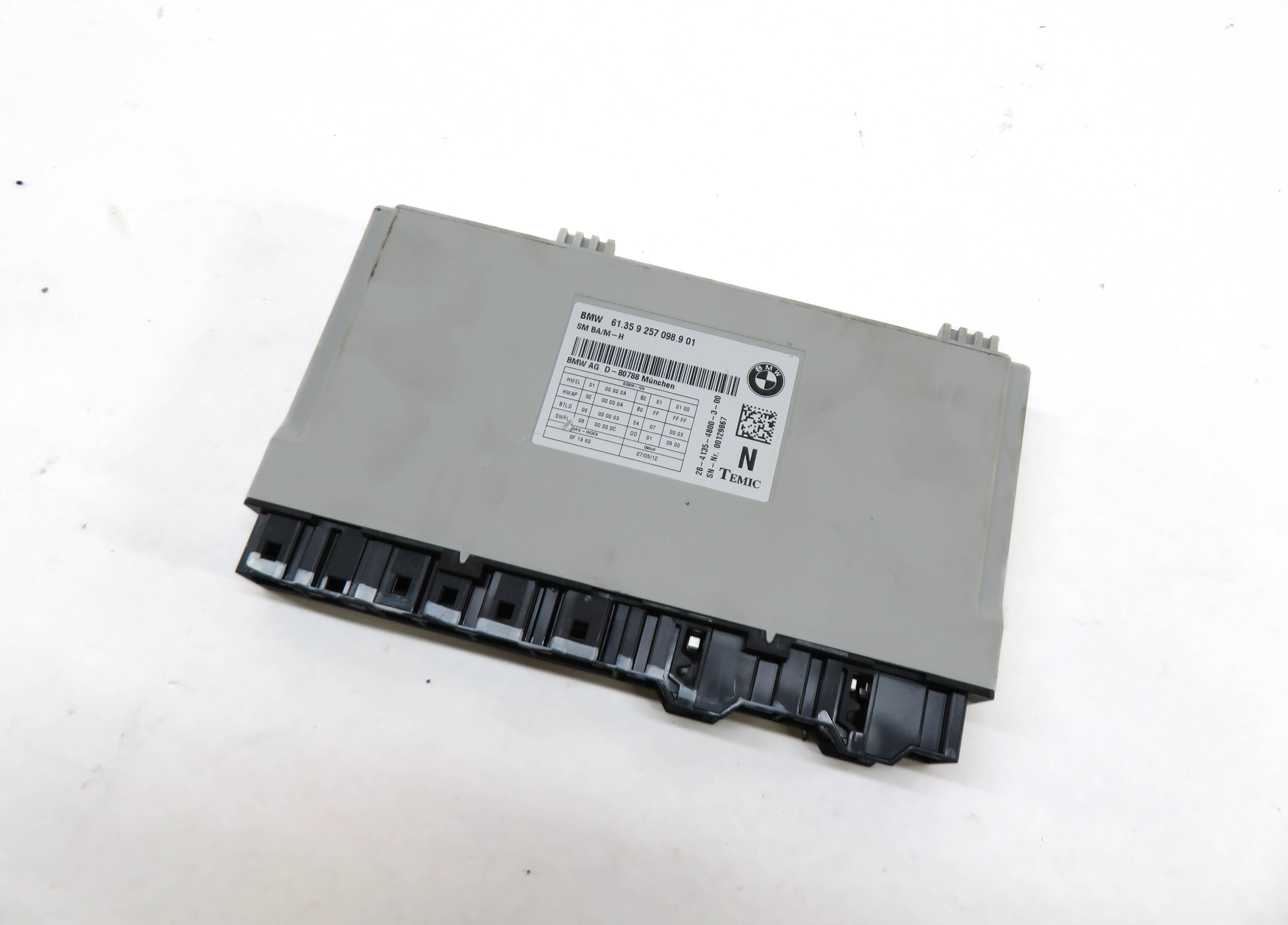 12-19 BMW 328i 335i 535i 550i 750i M5 M6 X3 X4 - LEFT FRONT DRIVER SEAT MODULE — exact item pictured