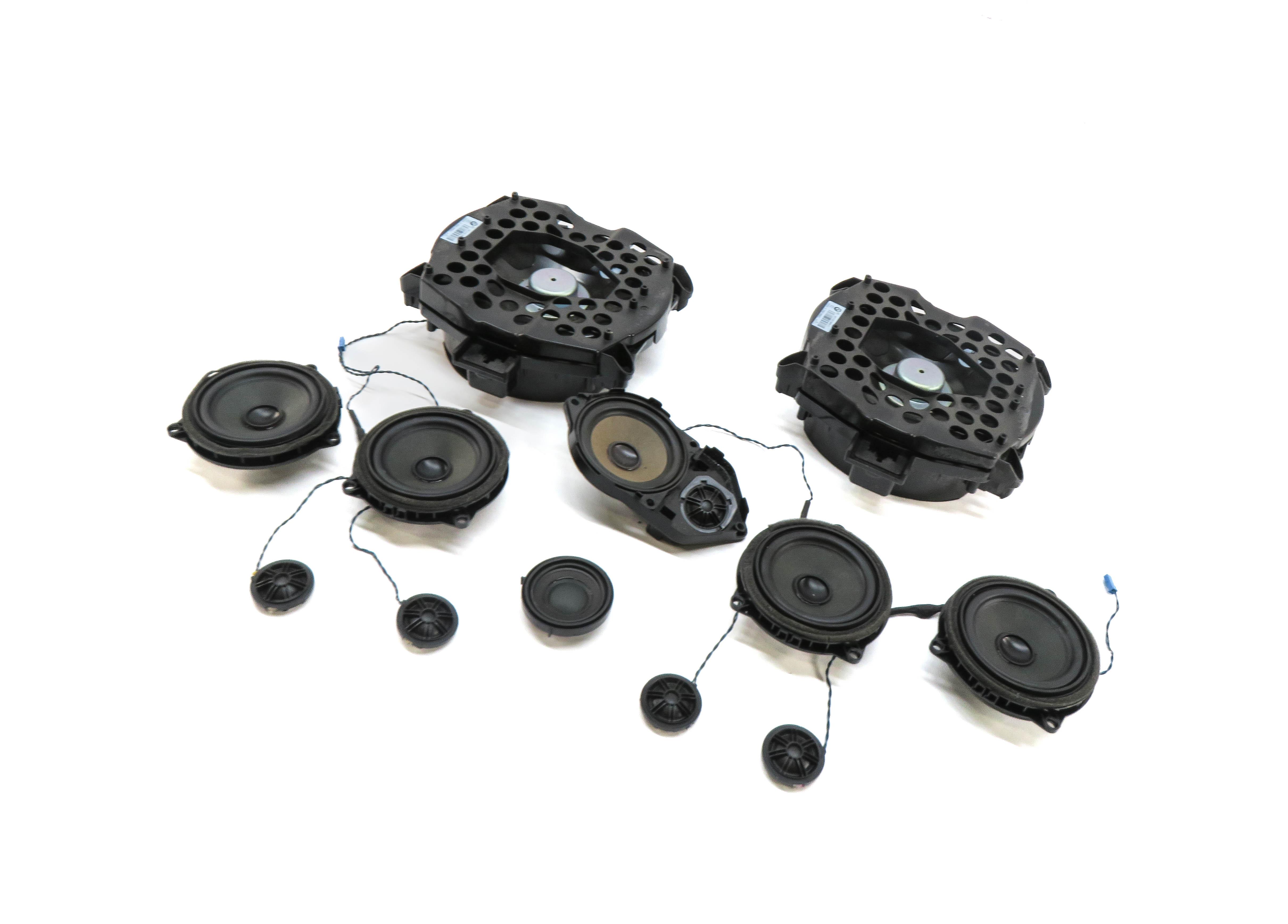 2013 BMW X3 (F25) RADIO STEREO SUB SUBWOOFER TWEETER SPEAKER SET-12 — exact item pictured