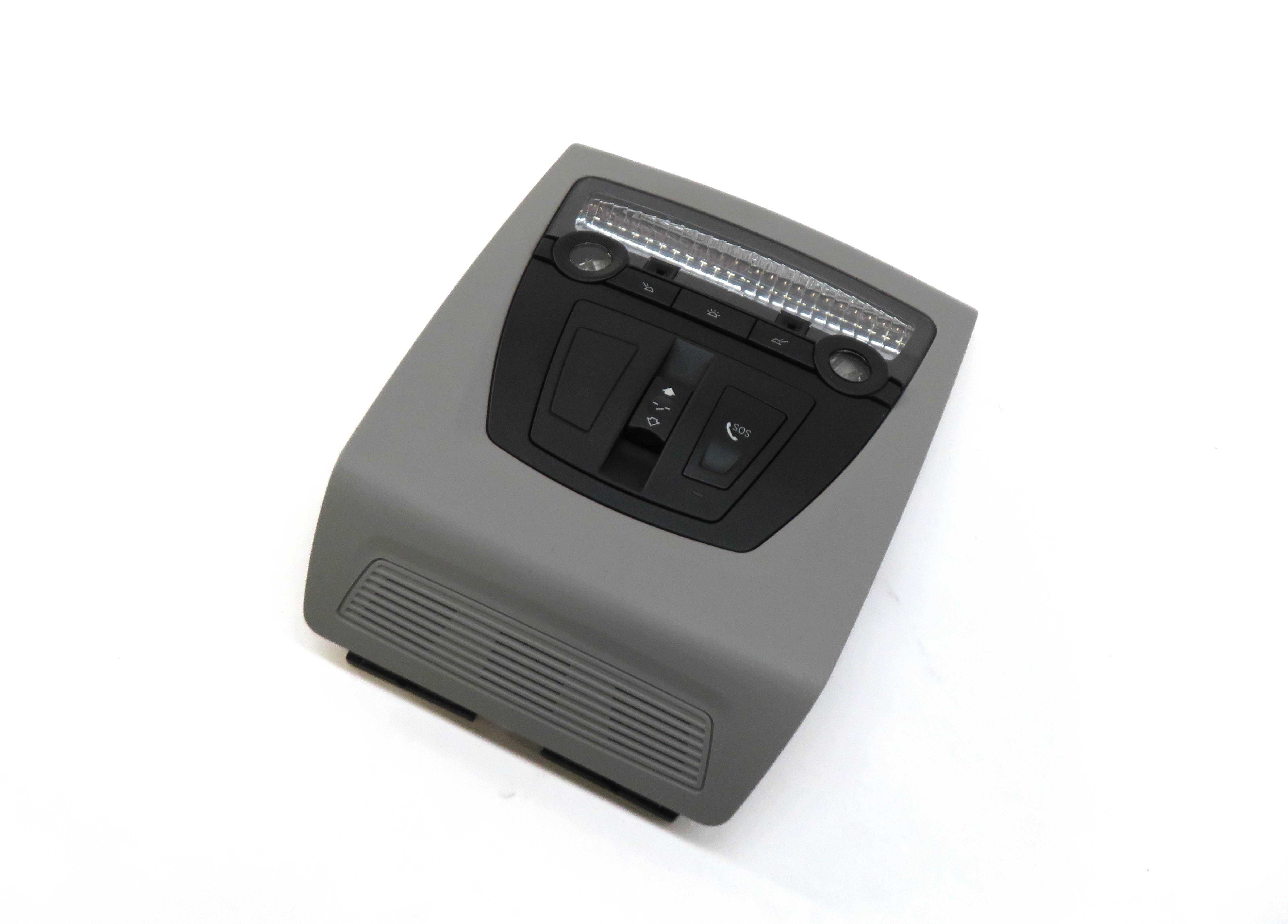 2013 BMW X3 (F25) FRONT DOMELIGHT MAP READING COURTESY DOME LIGHT LAMP (GRAY) — exact item pictured