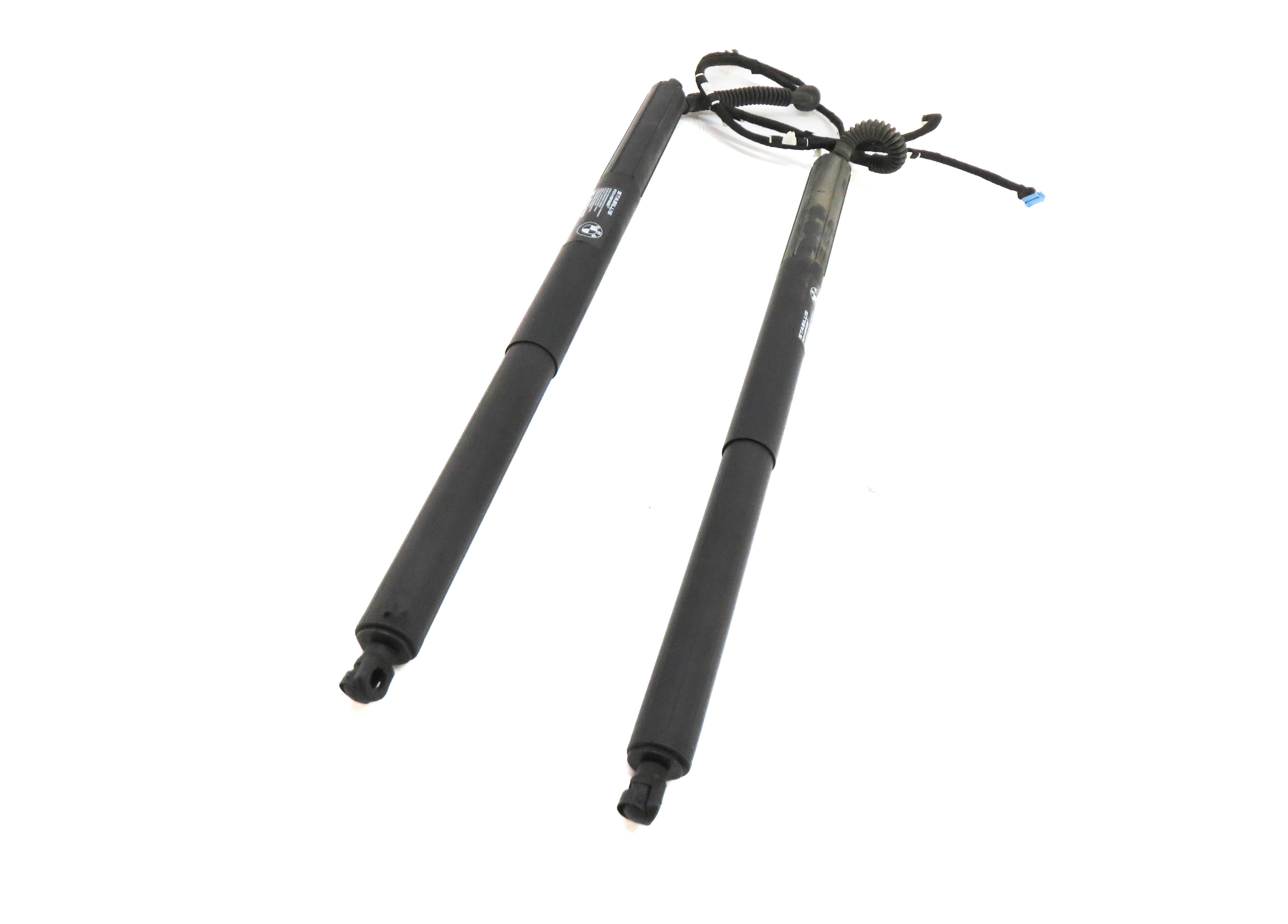 2011-2015 BMW X3 (F25) LEFT & RIGHT REAR TRUNK SHOCK STRUT SET-2 (ELECTRIC) — exact item pictured