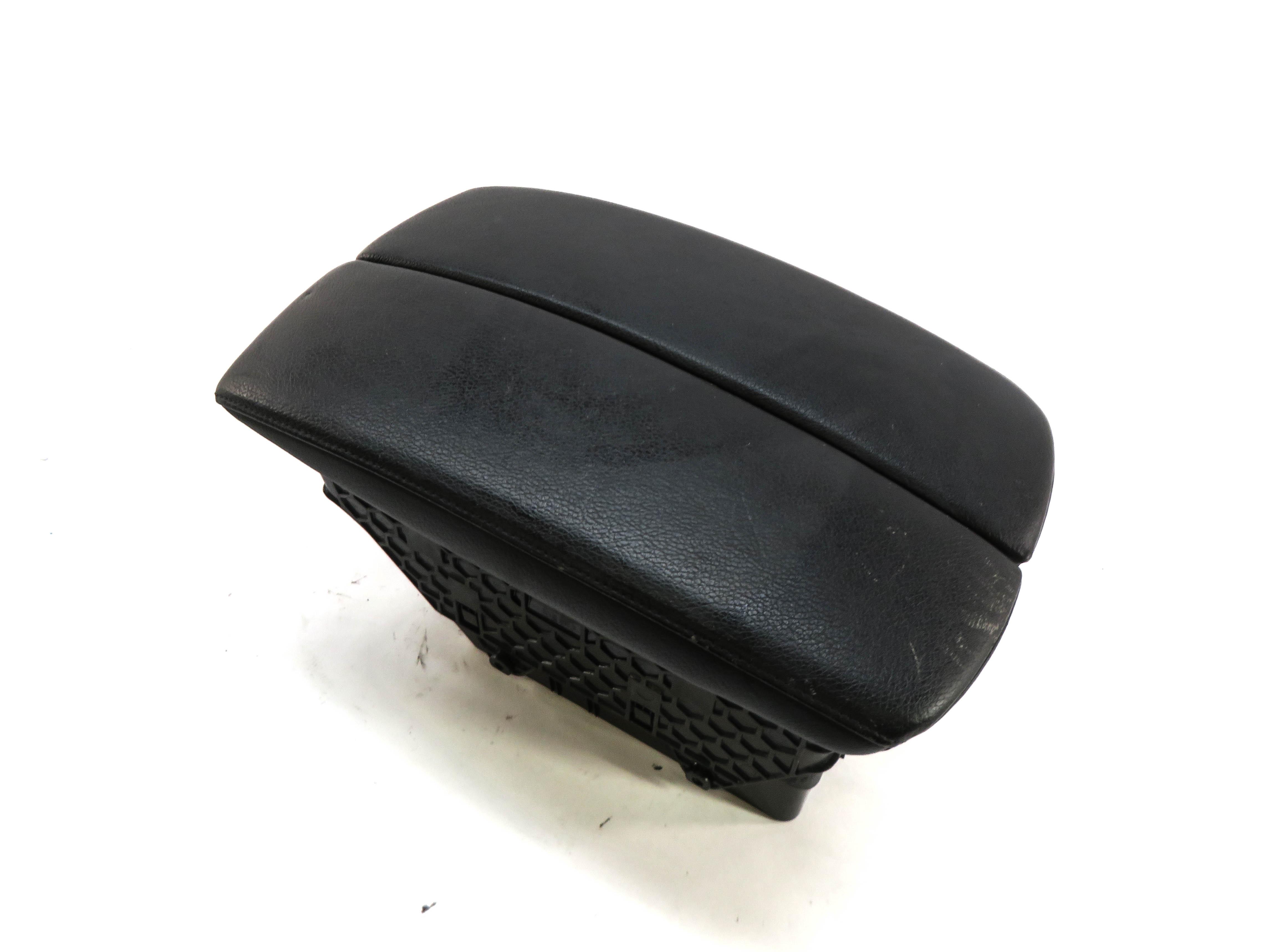 2008-2010 BMW X6 (E71) FRONT CENTER CONSOLE ARMREST STORAGE COMPARTMENT (BLACK) — exact item pictured