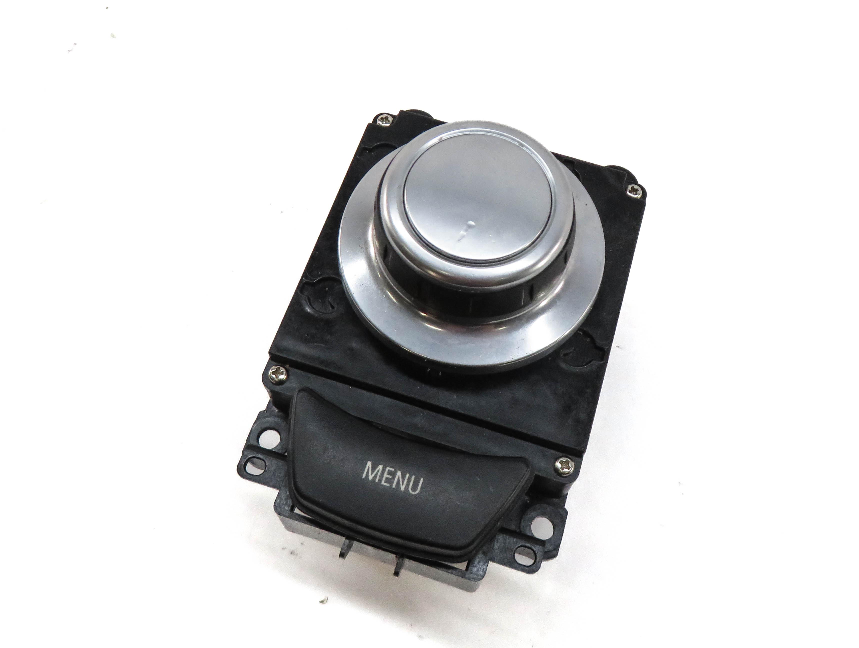 2009 BMW X6 (E71) RADIO STEREO GPS NAVIGATION i-DRIVE CONTROL SWITCH KNOB — exact item pictured