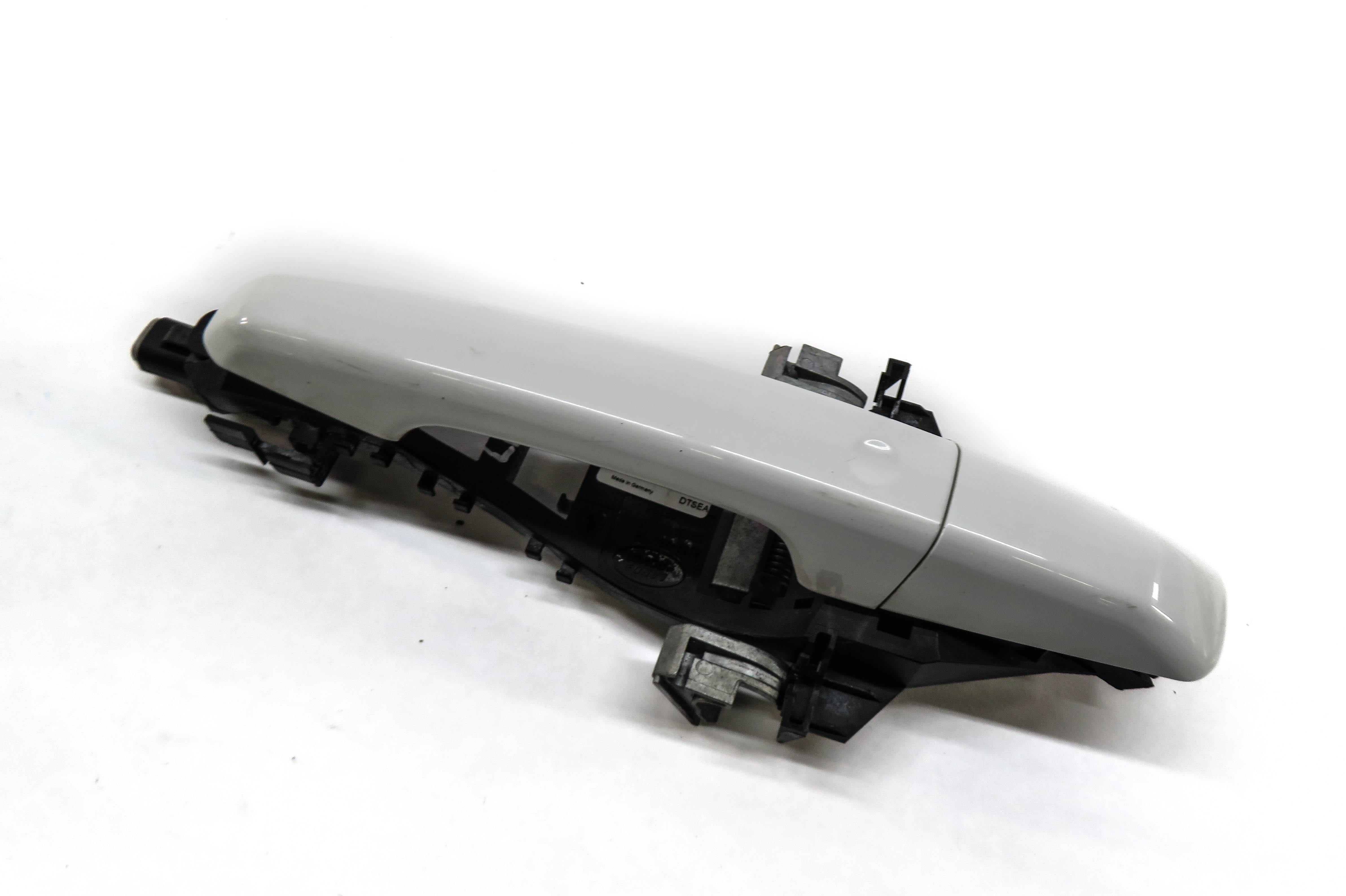 12-17 RANGE ROVER SPORT EVOQUE (L405 L494) LEFT REAR PASSIVE DOOR HANDLE (WHITE) — exact item pictured