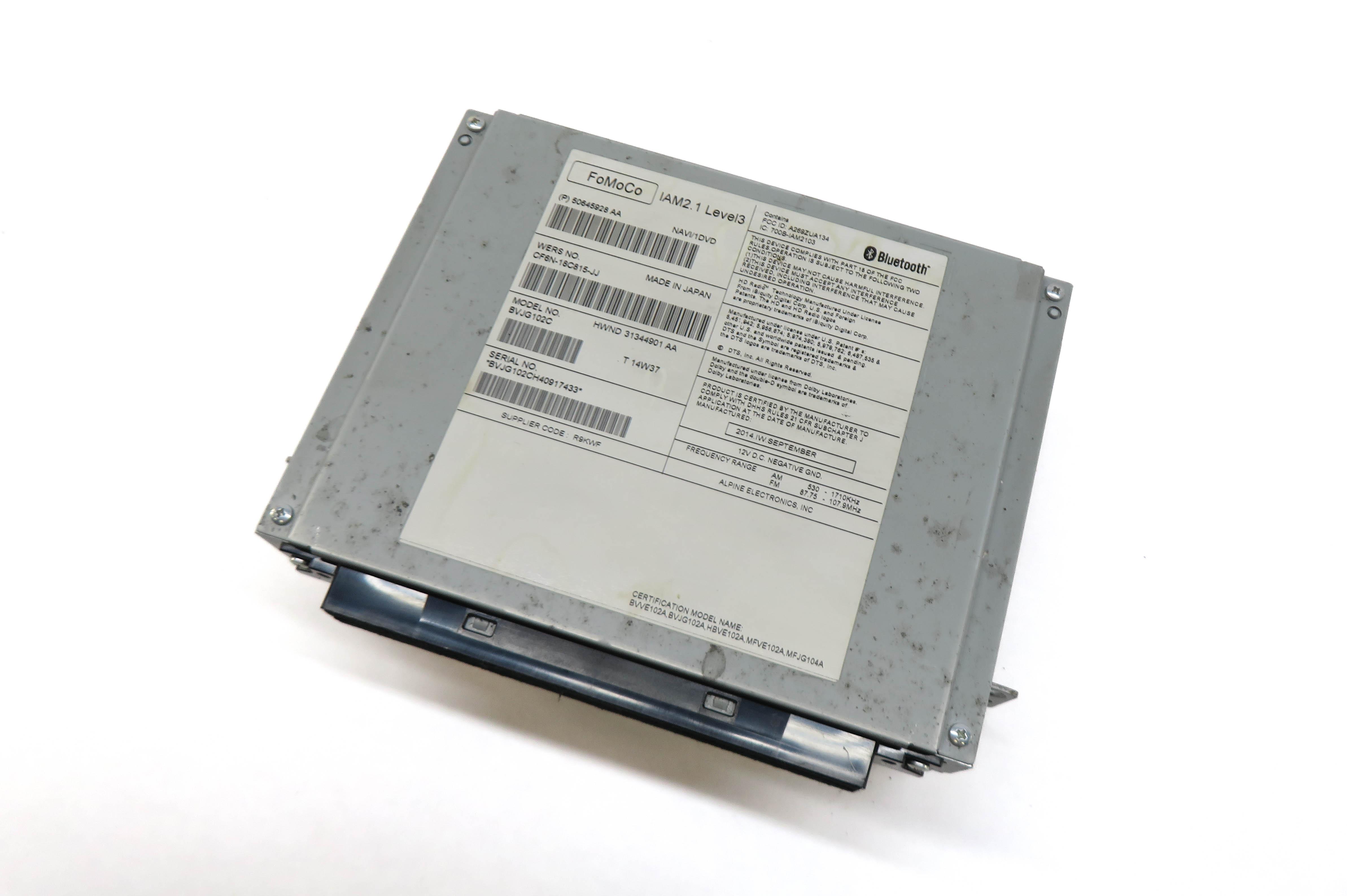 12-16 LR2 LR4 RANGE ROVER SPORT EVOQUE (L405 L494 L538) CD NAV STEREO RECEIVER — exact item pictured
