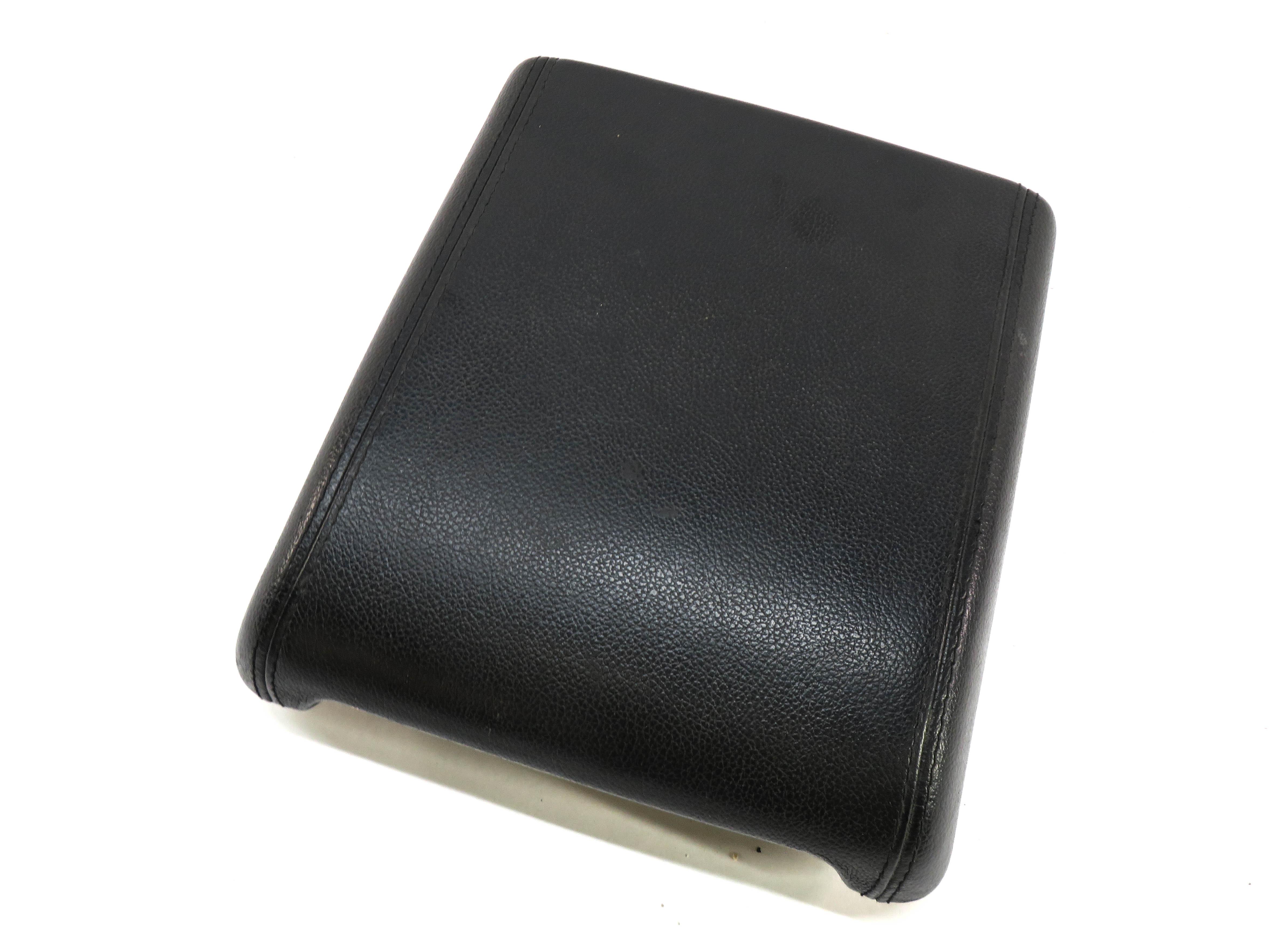 2012-2015 RANGE ROVER EVOQUE (L538) FRONT CENTER CONSOLE ARMREST LID (BLACK) — exact item pictured