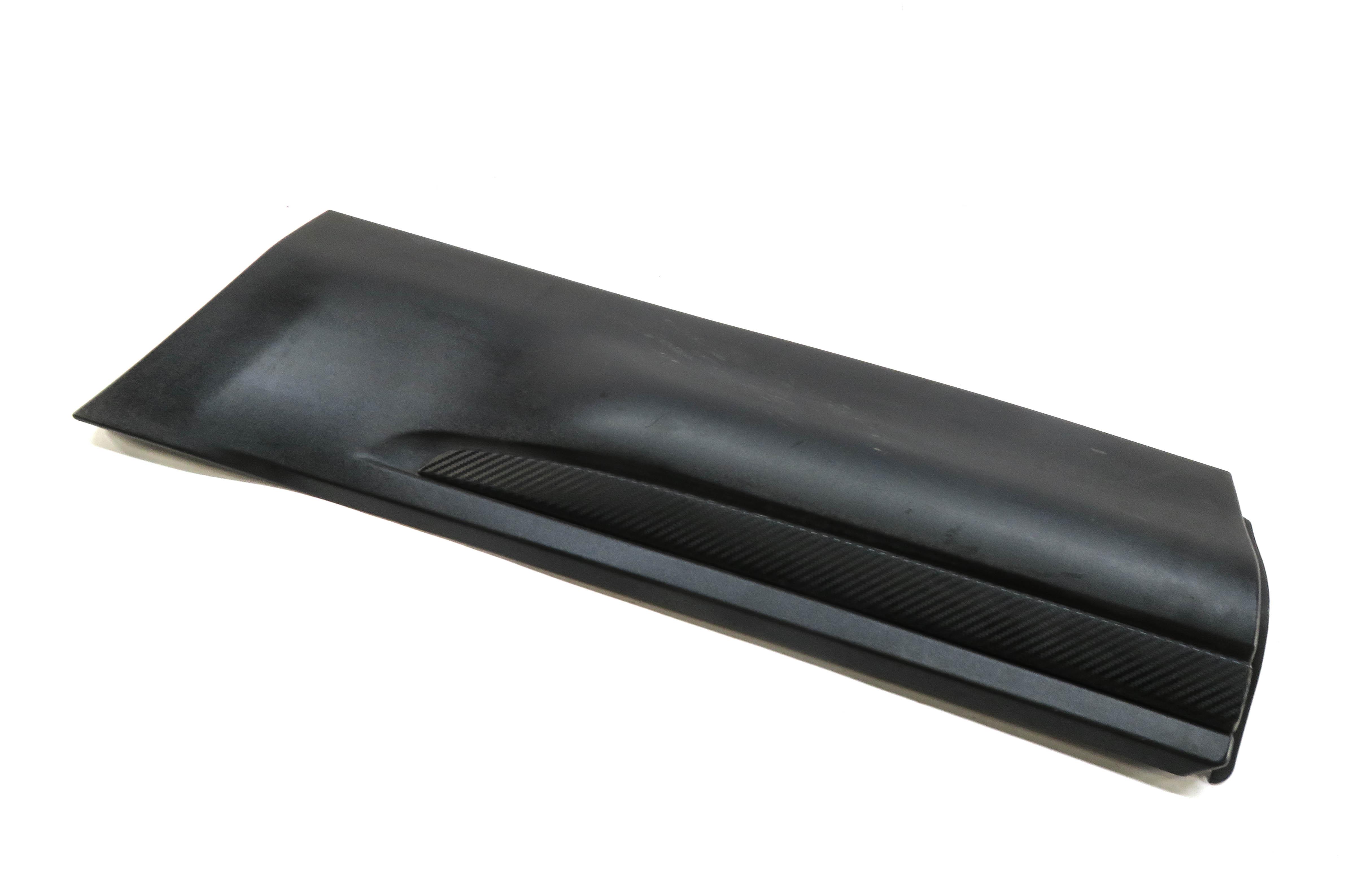 2015 RANGE ROVER EVOQUE (L538) LEFT REAR DOOR LOWER MOULDING RUNNER TRIM (BLACK) — exact item pictured