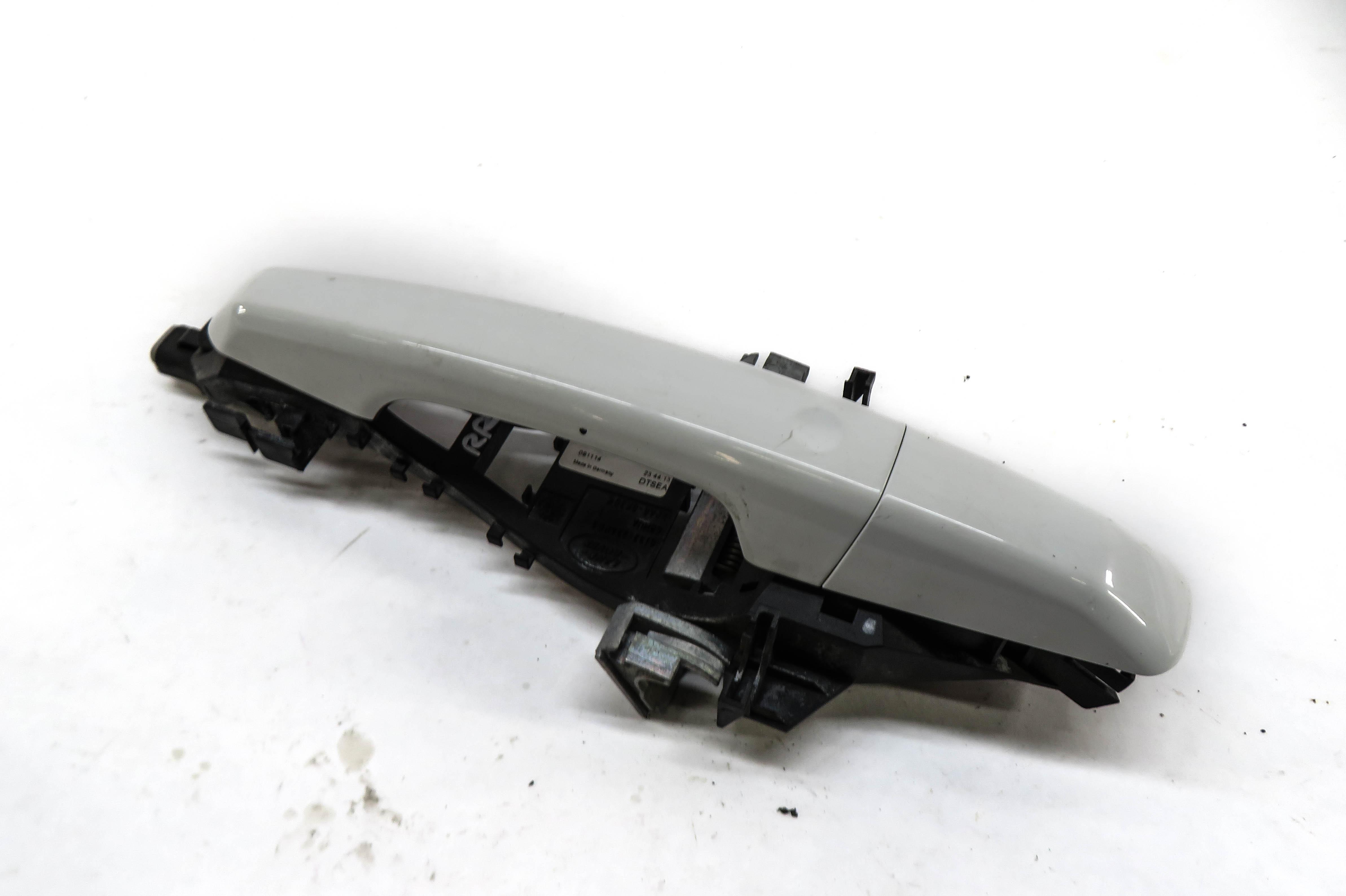 12-17 RANGE ROVER SPORT EVOQUE (L405 L494) RIGHT REAR PASSIVE DOOR HANDLE WHITE — exact item pictured