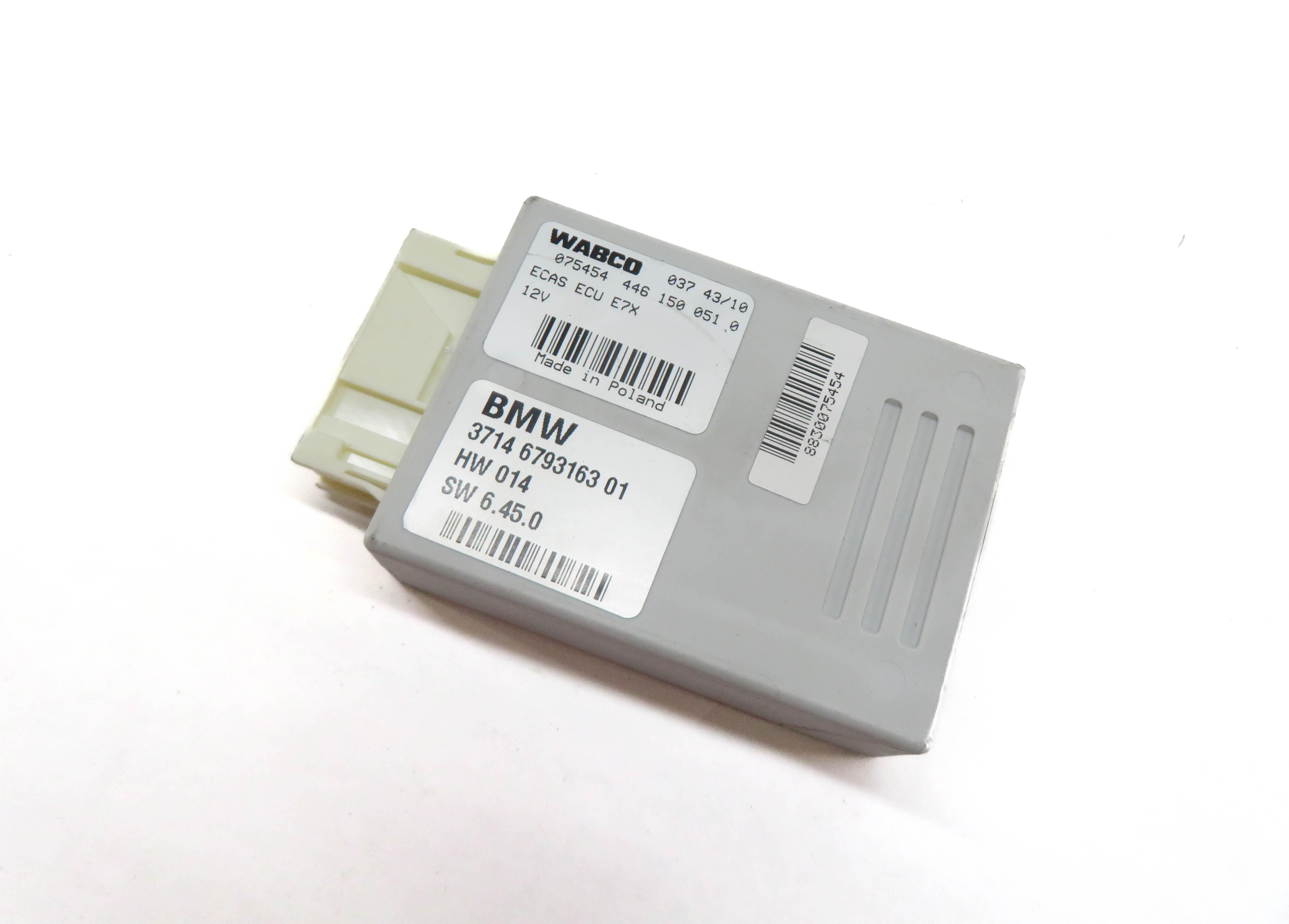 2007-2014 BMW X5 X5M X6 X6M (E70 E71 E72) AIR SUSPENSION CONTROL MODULE — exact item pictured