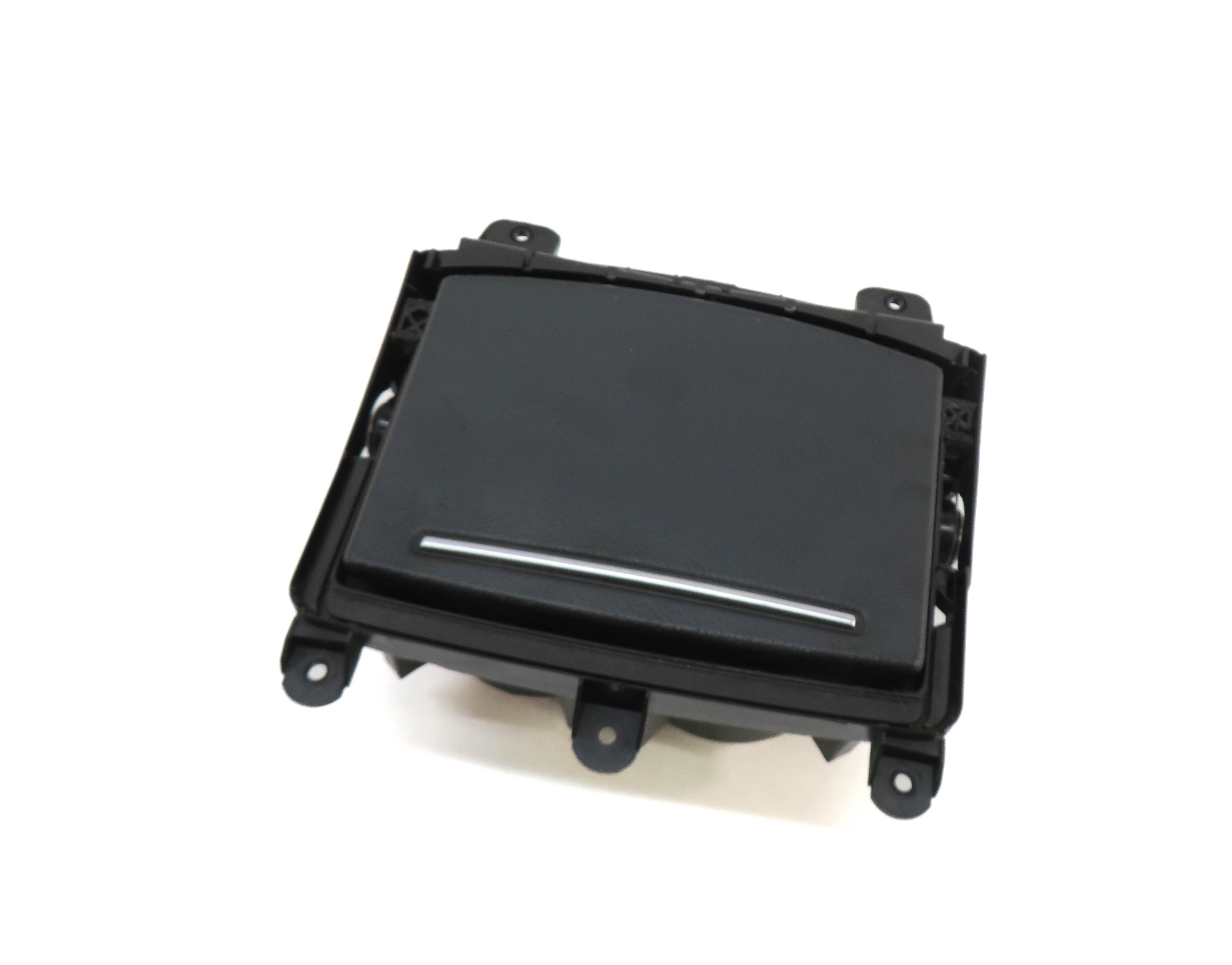 2012 AUDI A6 (C7) FRONT CENTER CONSOLE CUP HOLDER DRINK HOLDER (BLACK) — exact item pictured