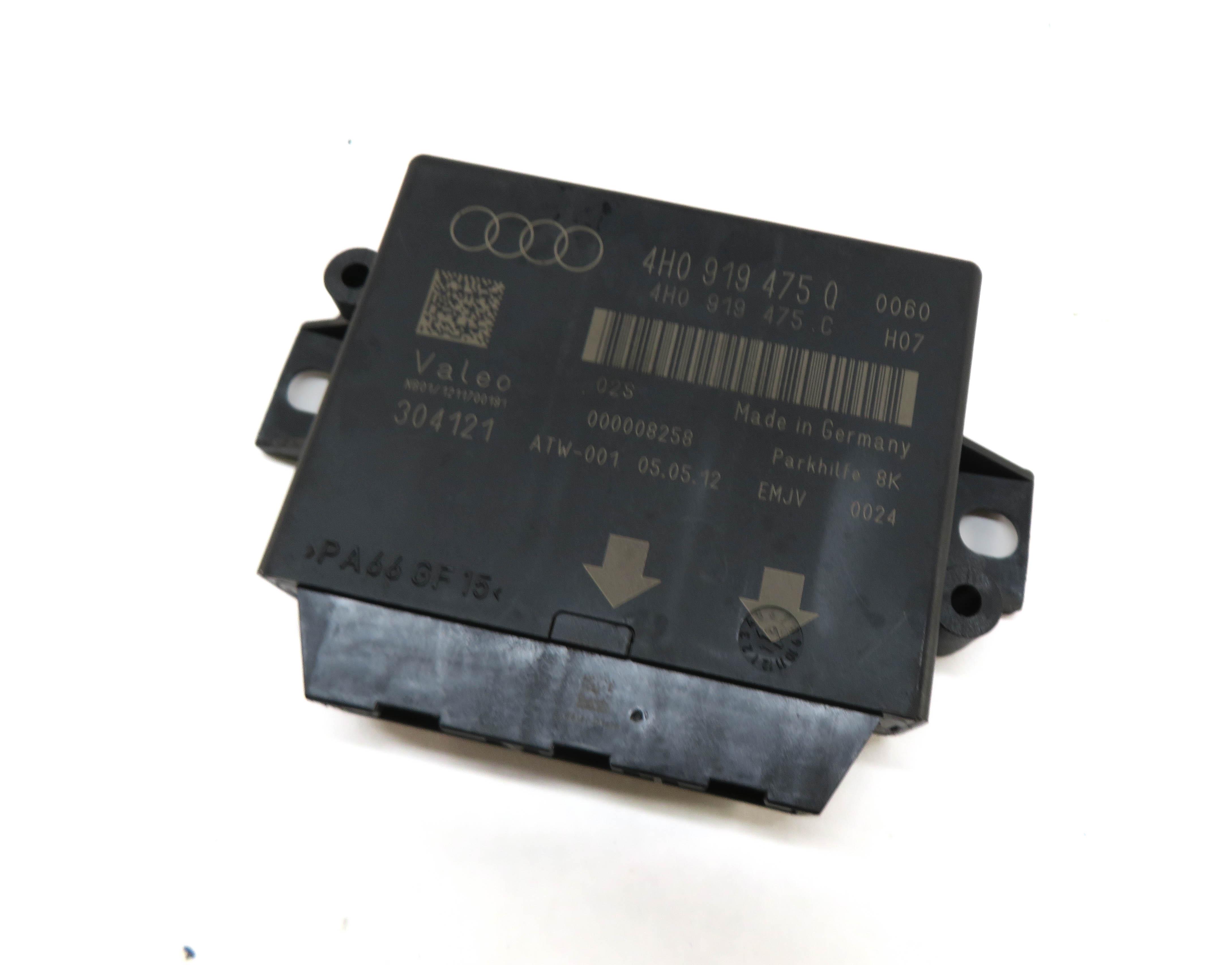 2012 AUDI A6 A7 (C7) PDC PARK ASSIST PARK DISTANCE SENSOR CONTROL MODULE — exact item pictured