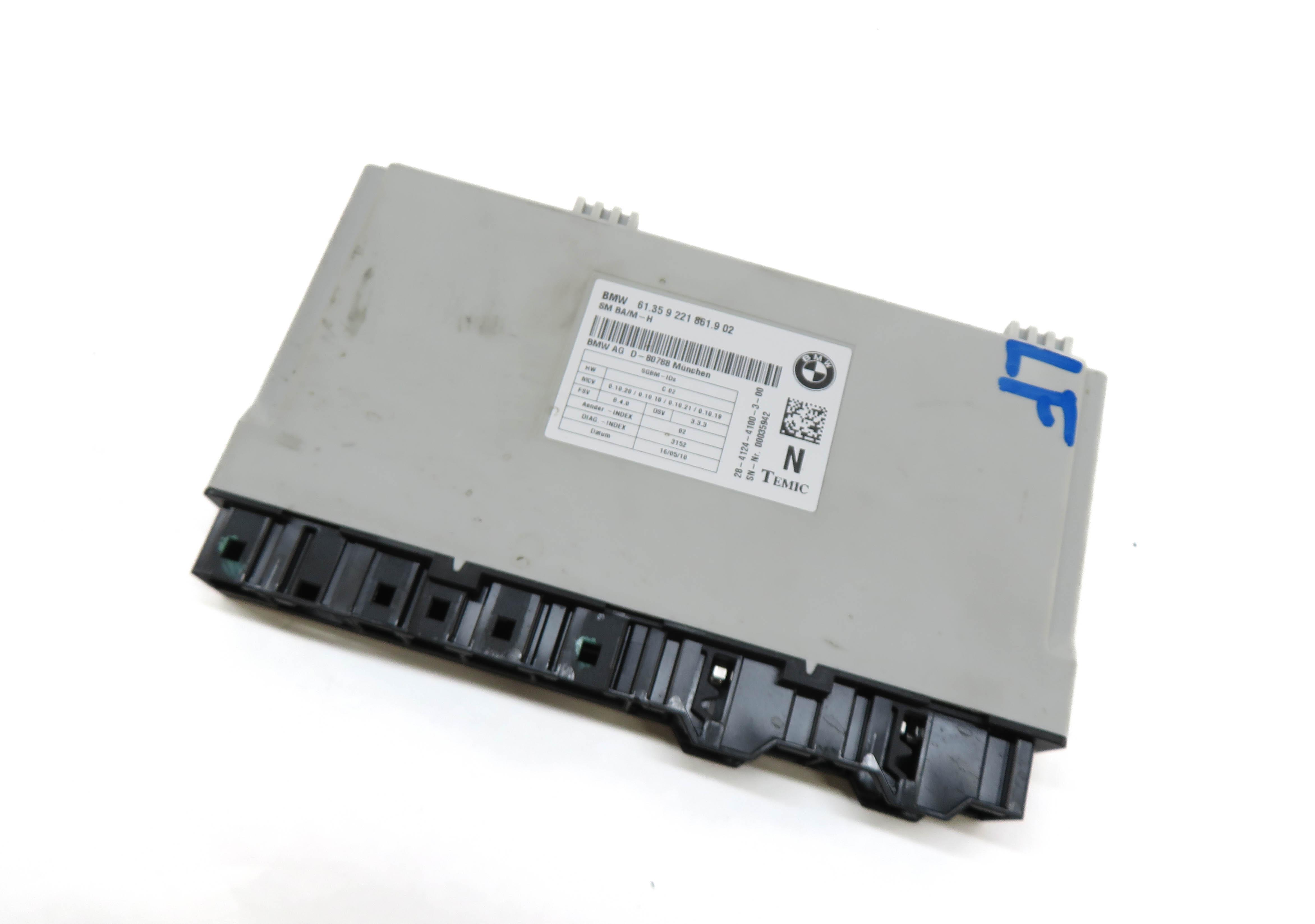2010-2016 BMW 128i 328i 335i M3 X1 X5 X6 Z4 - FRONT MEMORY SEAT CONTROL MODULE — exact item pictured