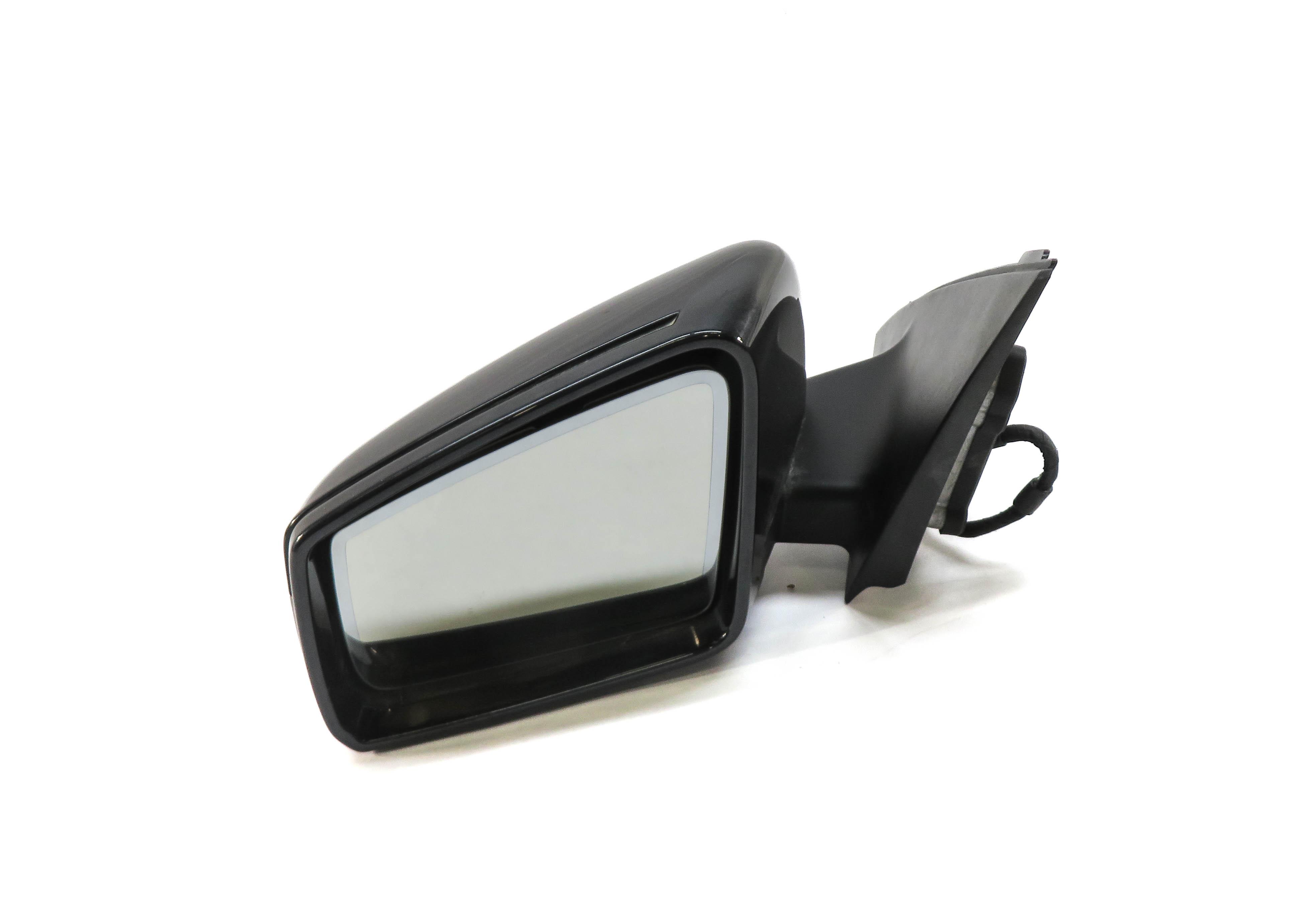 12-15 MERCEDES C250 C350 C63 (C204) LEFT - HEAT MEM AUTODIM DOOR MIRROR (BLACK) — exact item pictured