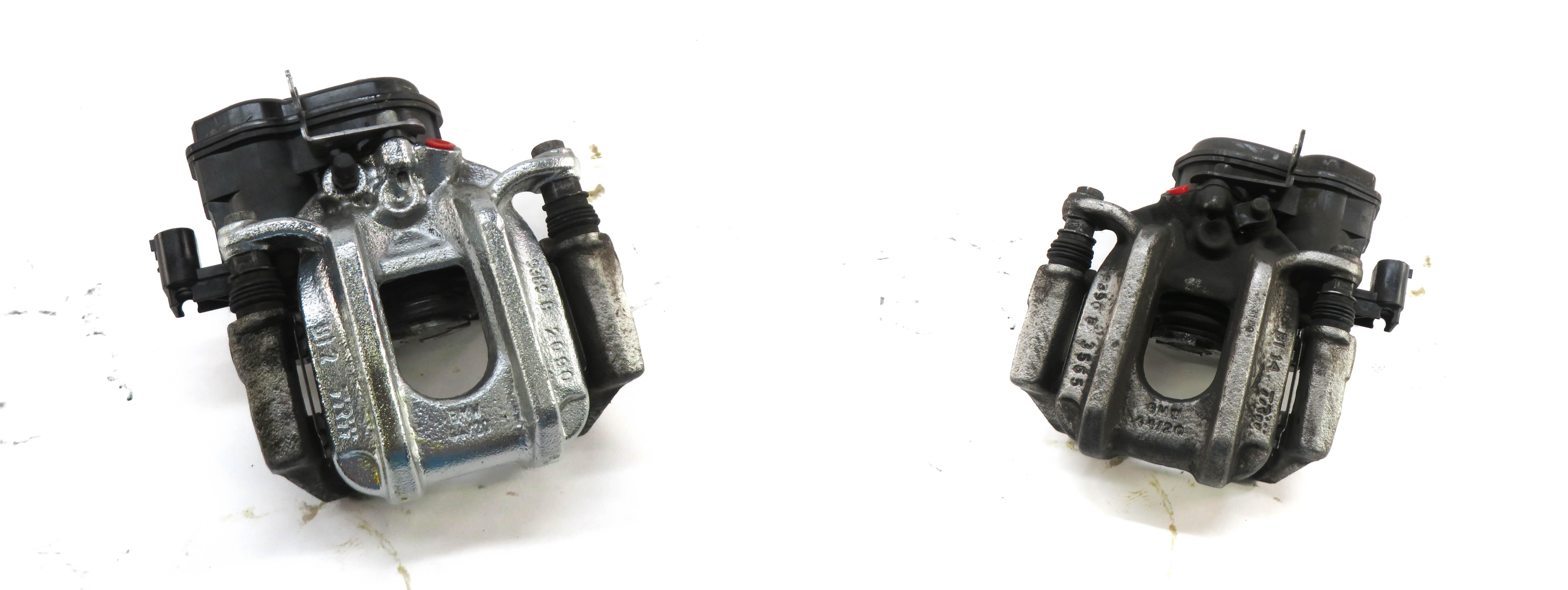 2011-2016 BMW 528i 535i (F10) REAR LEFT & RIGHT ABS DISC BRAKE CALIPER SET-2 — exact item pictured