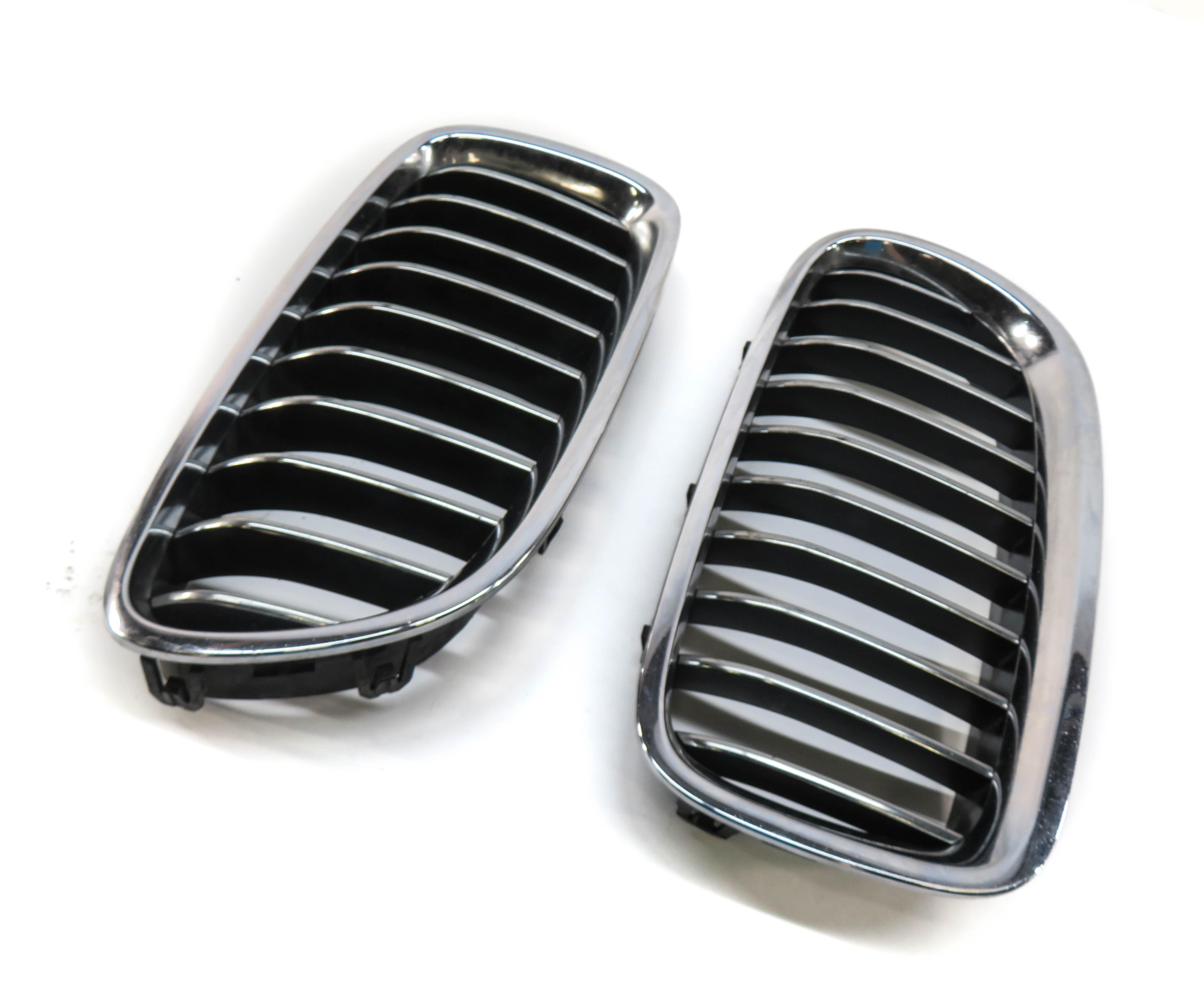 2014-2016 BMW 528i 535i 550i (F10) FRONT LEFT & RIGHT HOOD VENT GRILLE SET-2 — exact item pictured