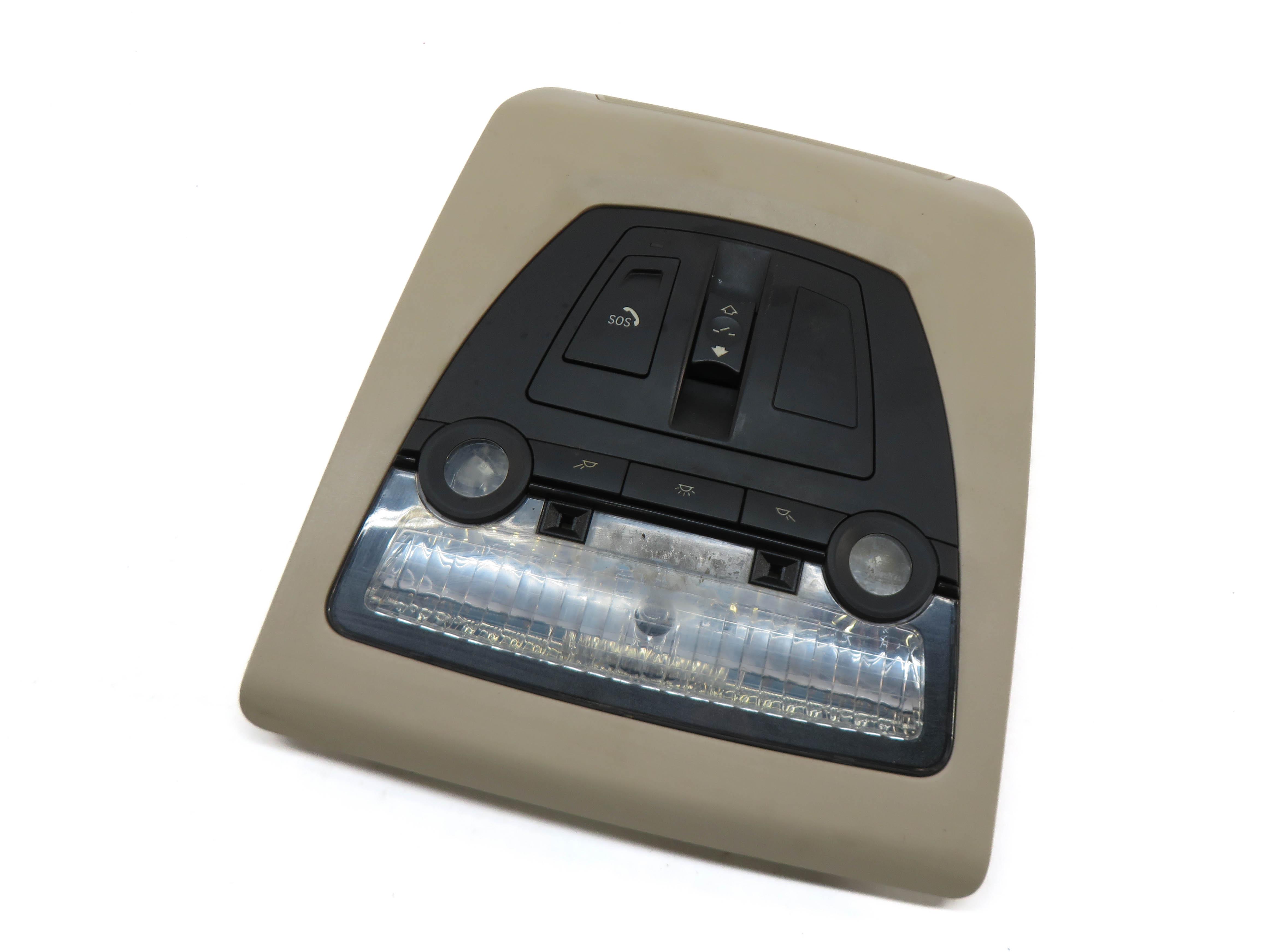 2016 BMW 535i (F10) FRONT DOMELIGHT MAP READING COURTESY DOME LIGHT LAMP (BEIGE) — exact item pictured