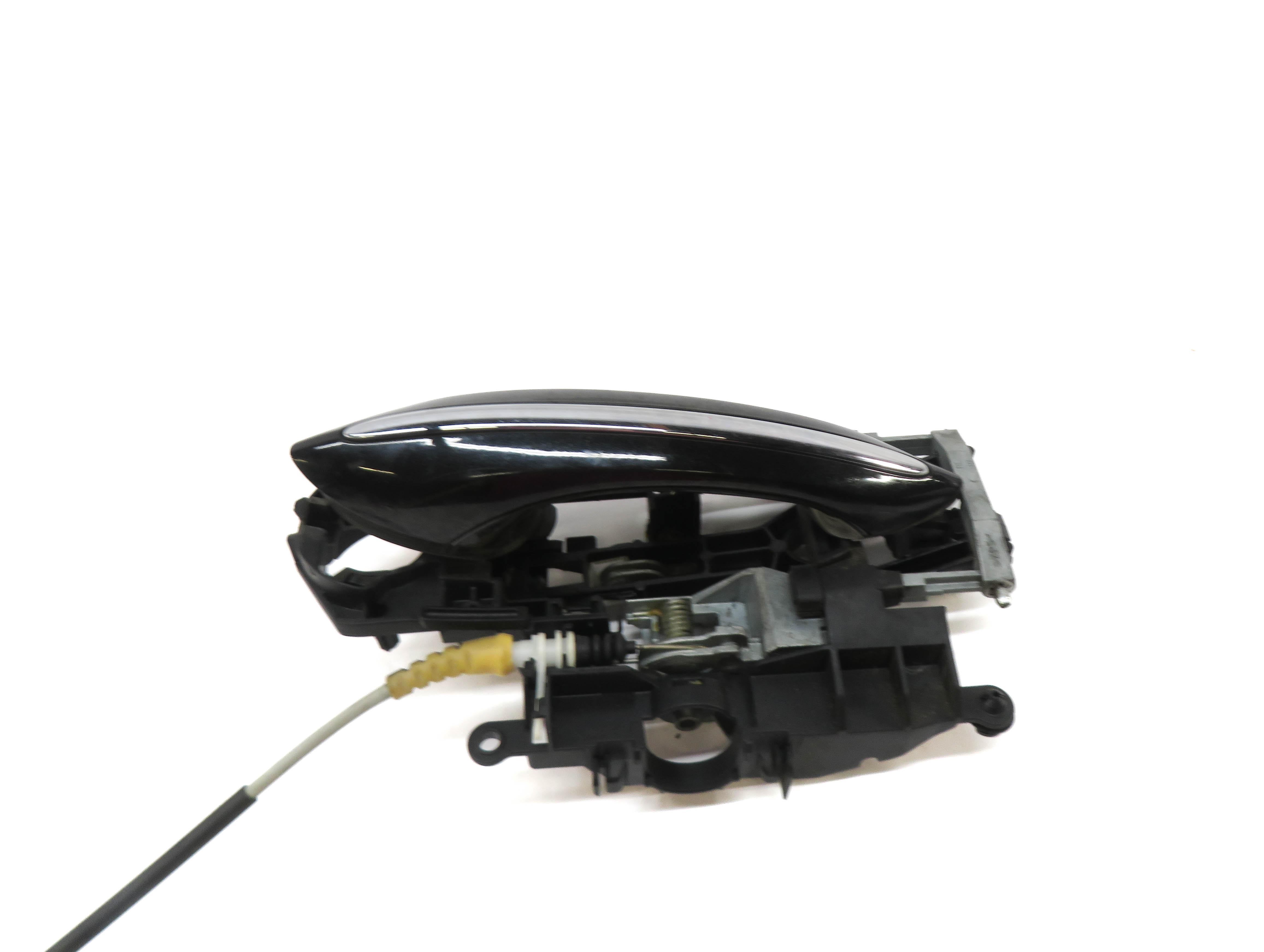 09-19 BMW 5 6 7 SERIES (F01 F10 F12) RIGHT REAR COMFORT DOOR HANDLE (BLACK) — exact item pictured