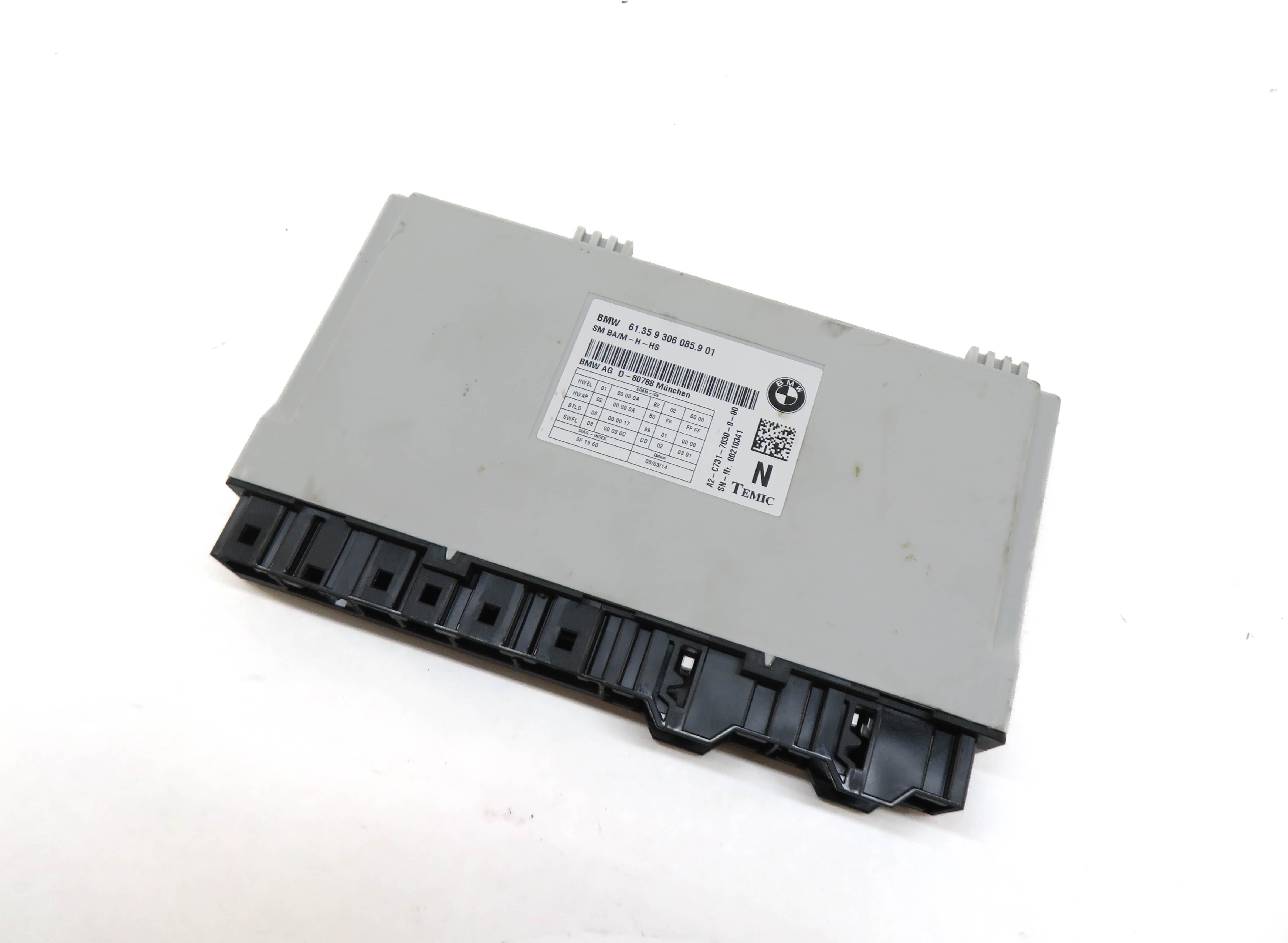 2014 BMW 428i (F32) LEFT FRONT DRIVER MEMORY SEAT CONTROL MODULE — exact item pictured