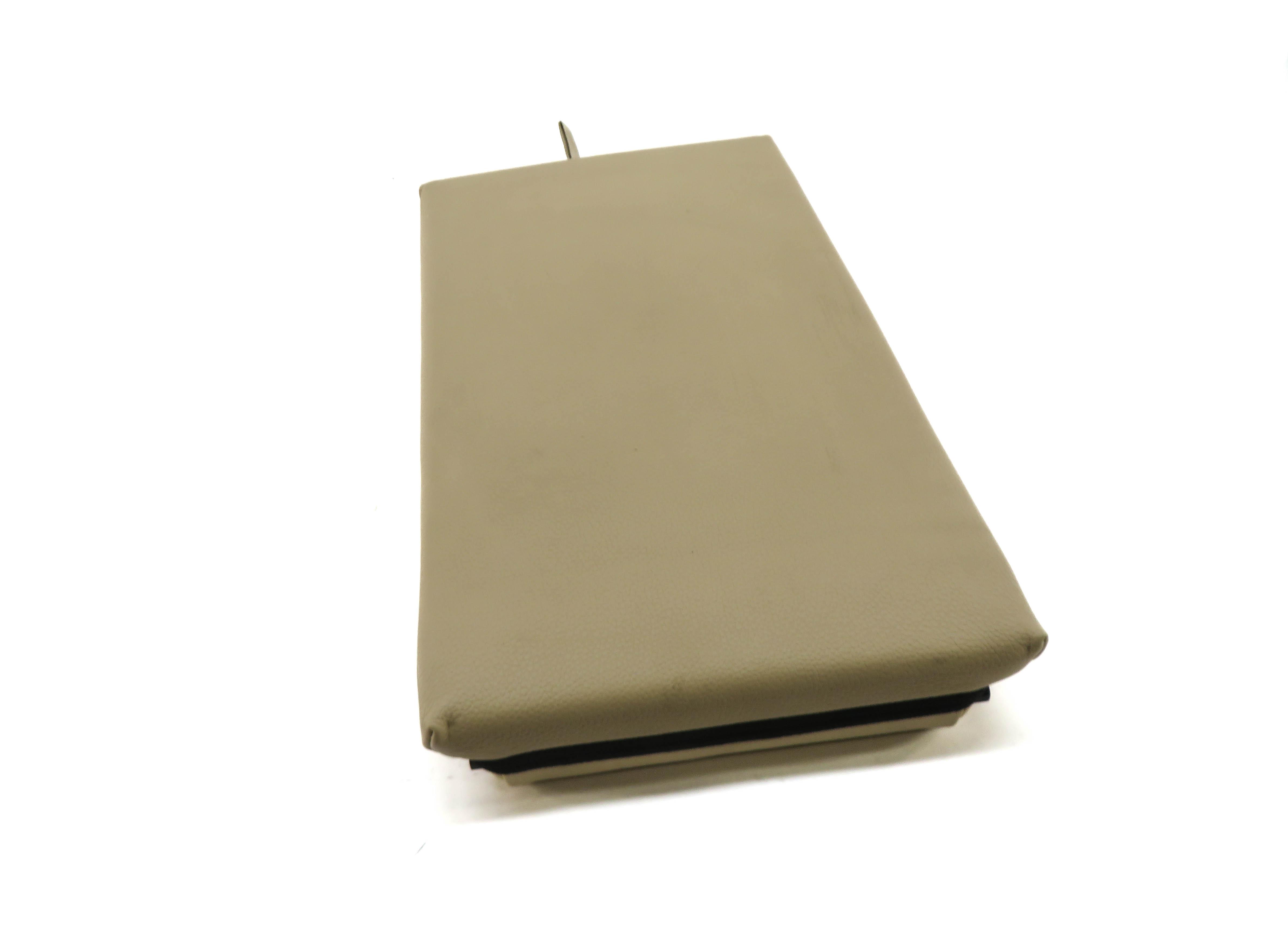 2014 BMW 428i (F32) REAR SEAT CENTER CONSOLE ARMREST CUP HOLDER (VENETO BEIGE) — exact item pictured
