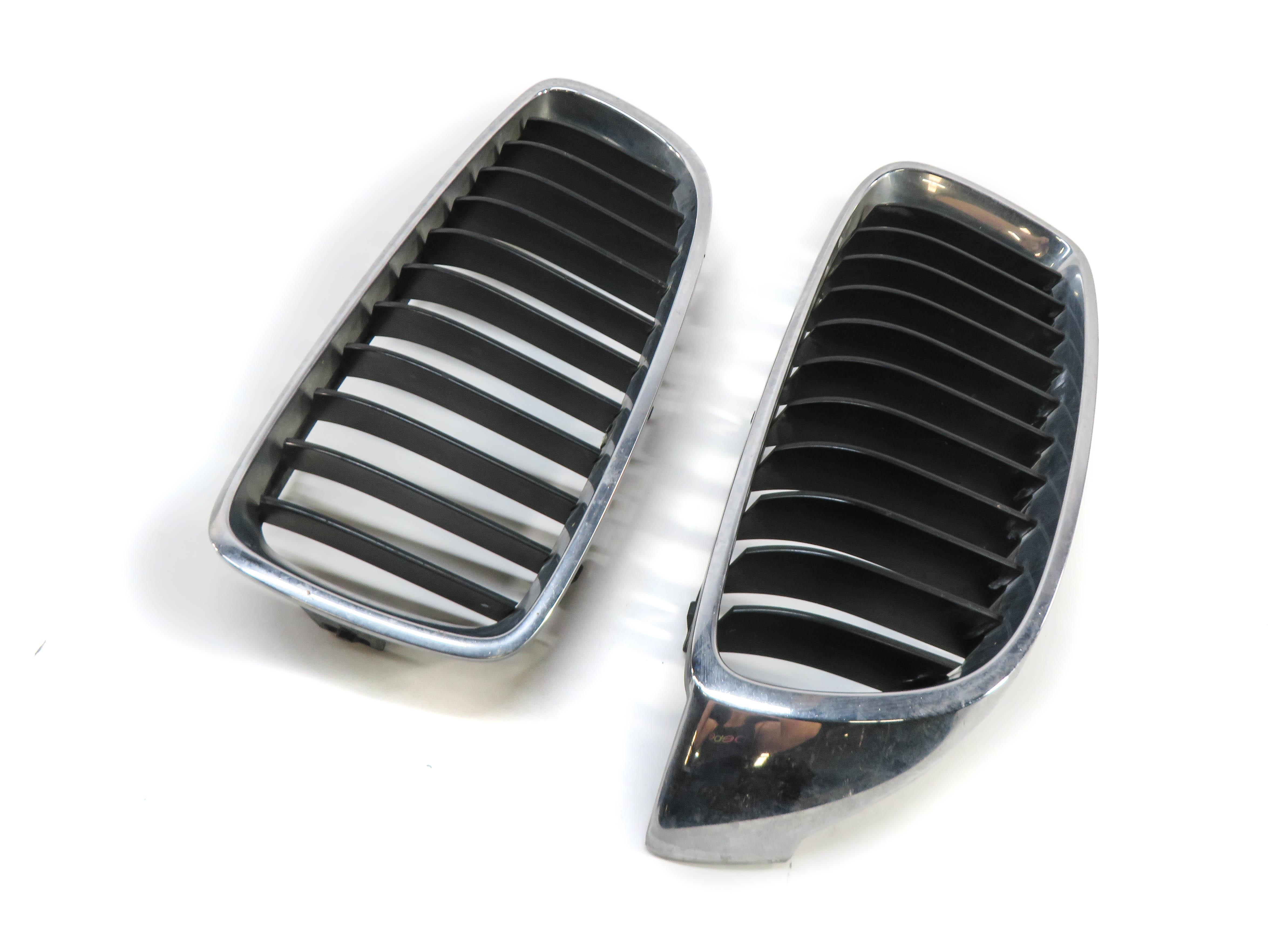 2014-2017 BMW 428i 430i 435i 440i (F32) FRONT LEFT & RIGHT HOOD VENT GRILLE SET — exact item pictured
