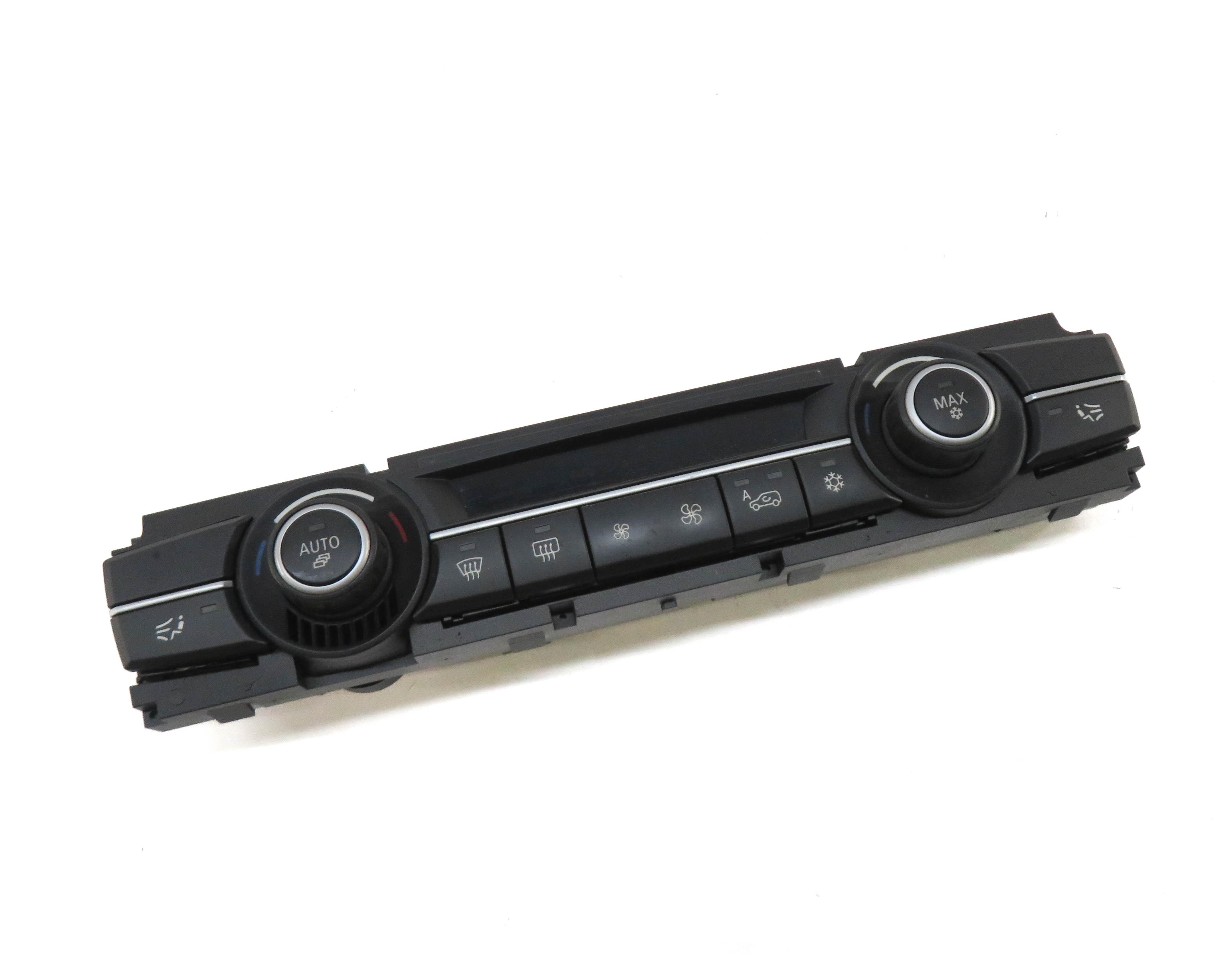 2010-2011 BMW X5 X5M X6 X6M (E70 E71) FRONT HEATER A/C TEMPERATURE CONTROL PANEL — exact item pictured