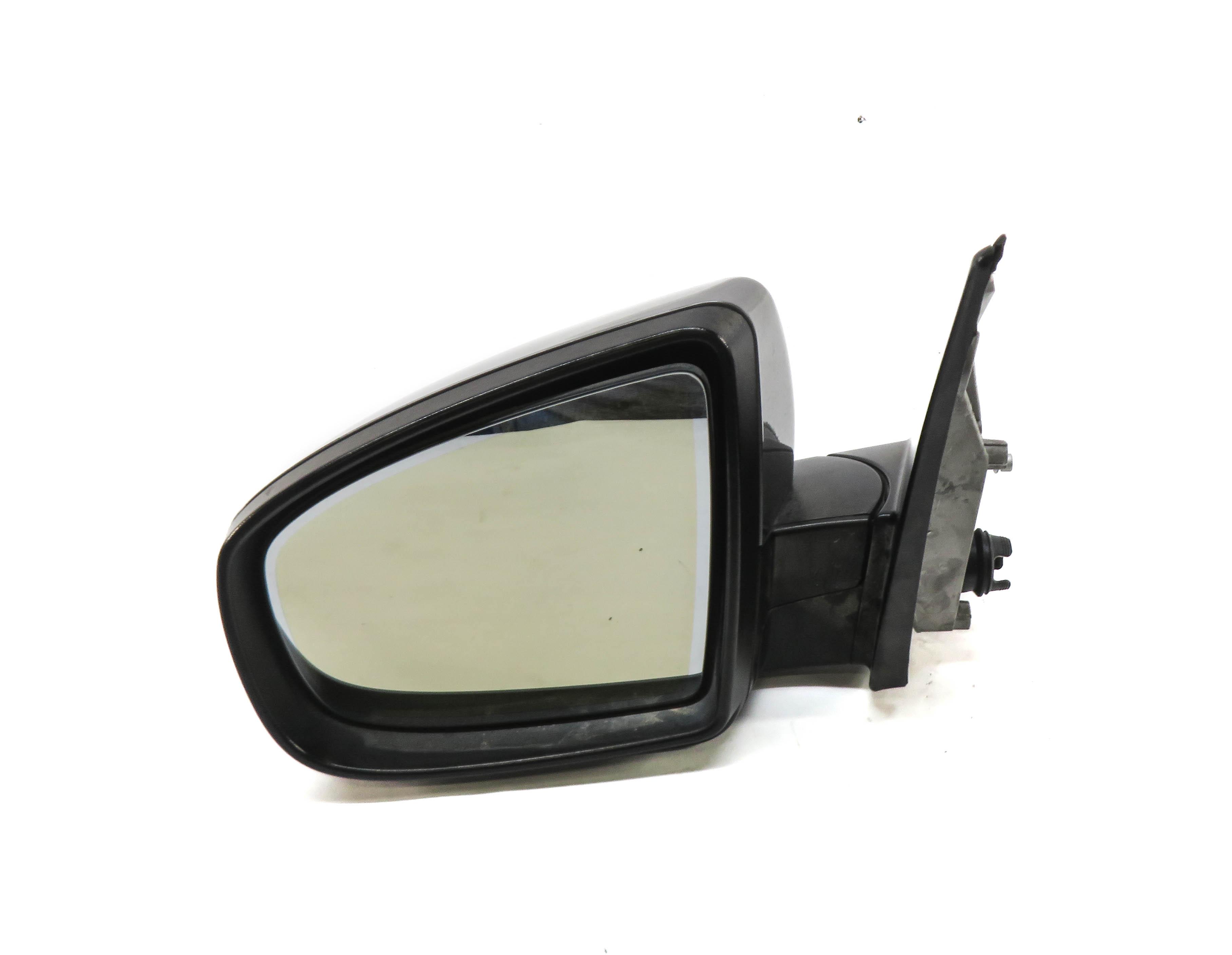 2007-2013 BMW X5 (E70) LEFT DRIVER P-FOLD AUTODIM HEATED DOOR MIRROR (GRAY A52) — exact item pictured