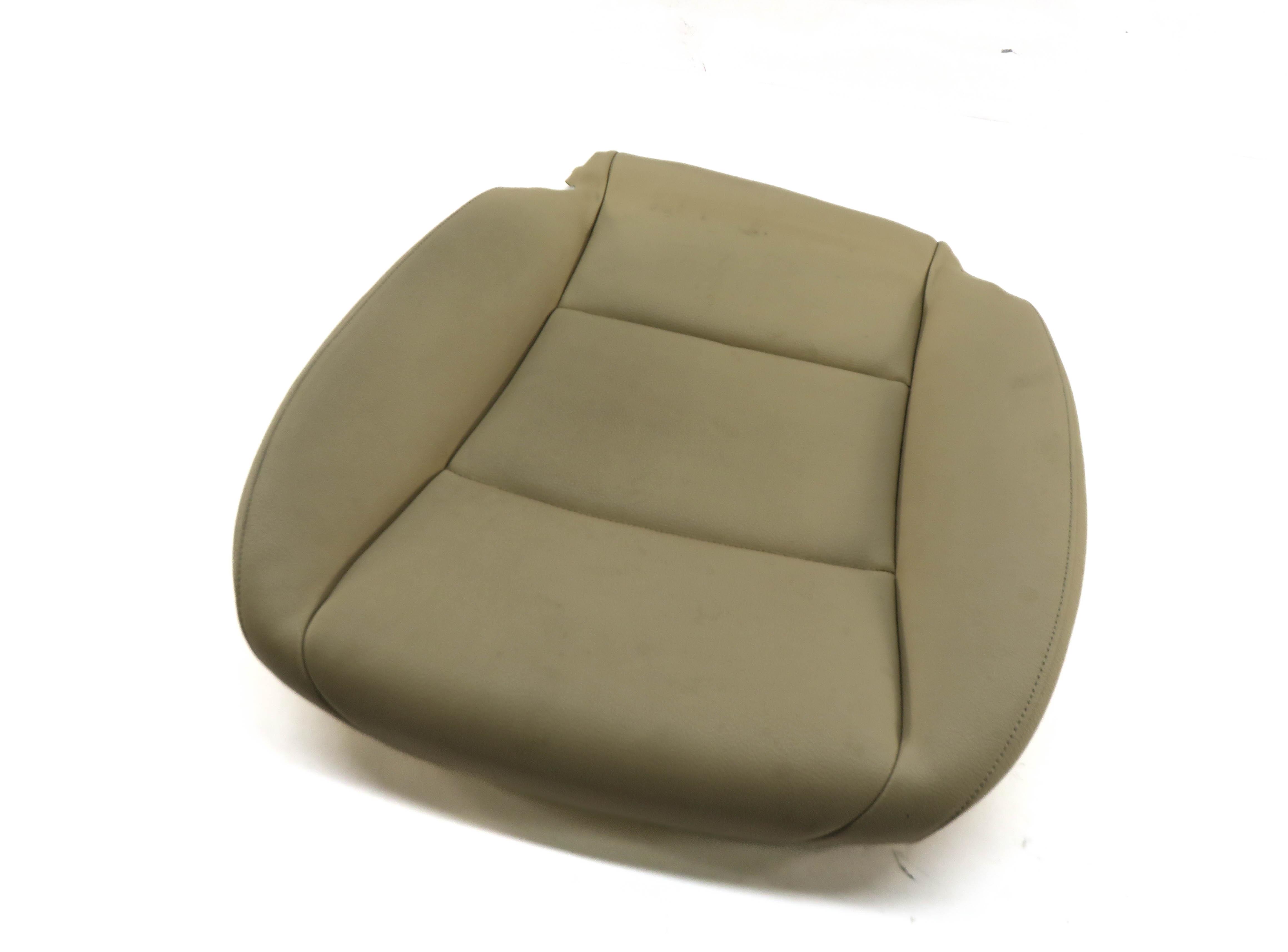 2012 BMW 528i (F10) RIGHT PASSENGER LOWER BOTTOM HEATED SEAT CUSHION (BEIGE) — exact item pictured