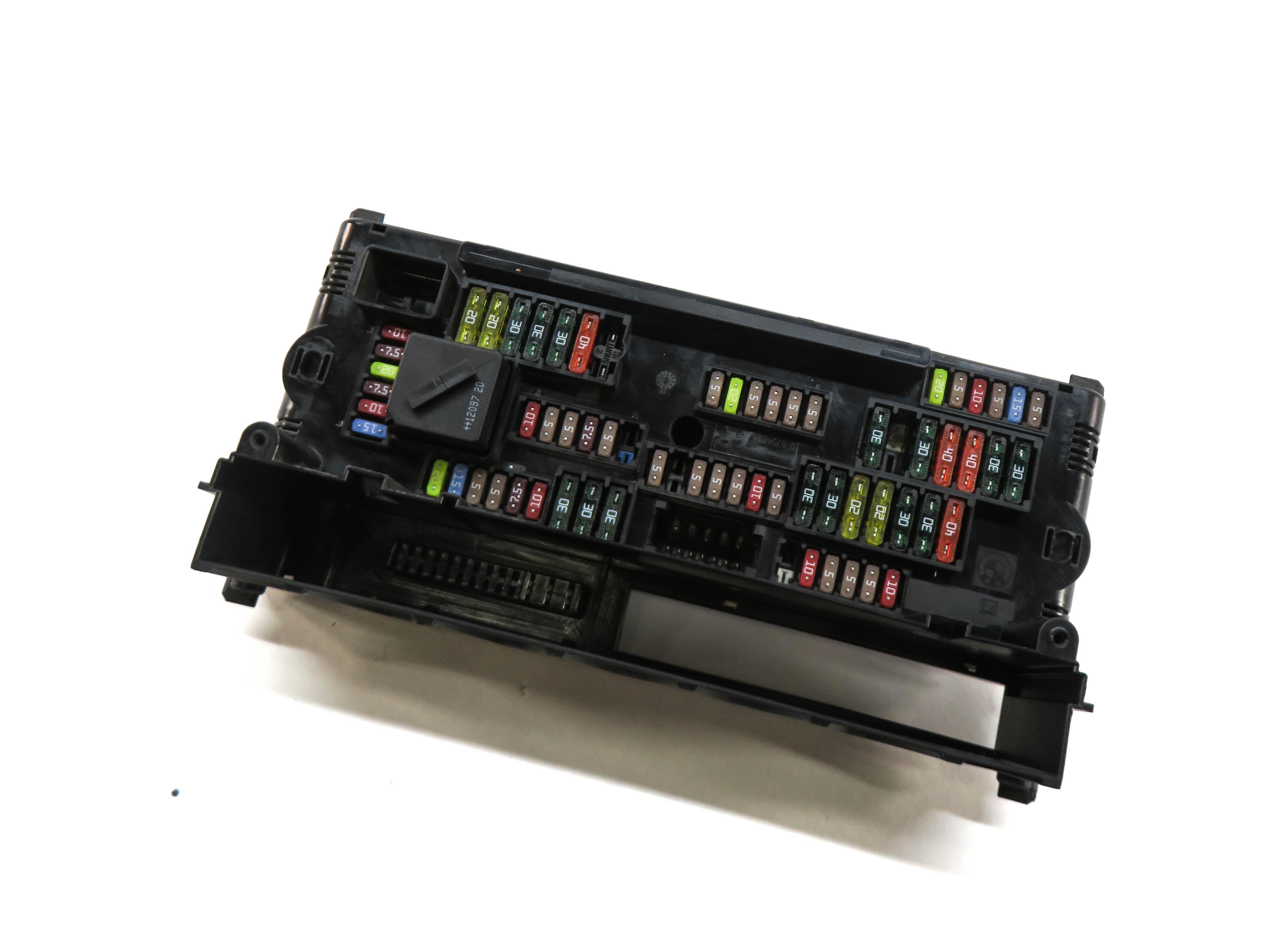 2012 BMW 528i (F10) FRONT POWER DISTRIBUTION FUSE BOX — exact item pictured