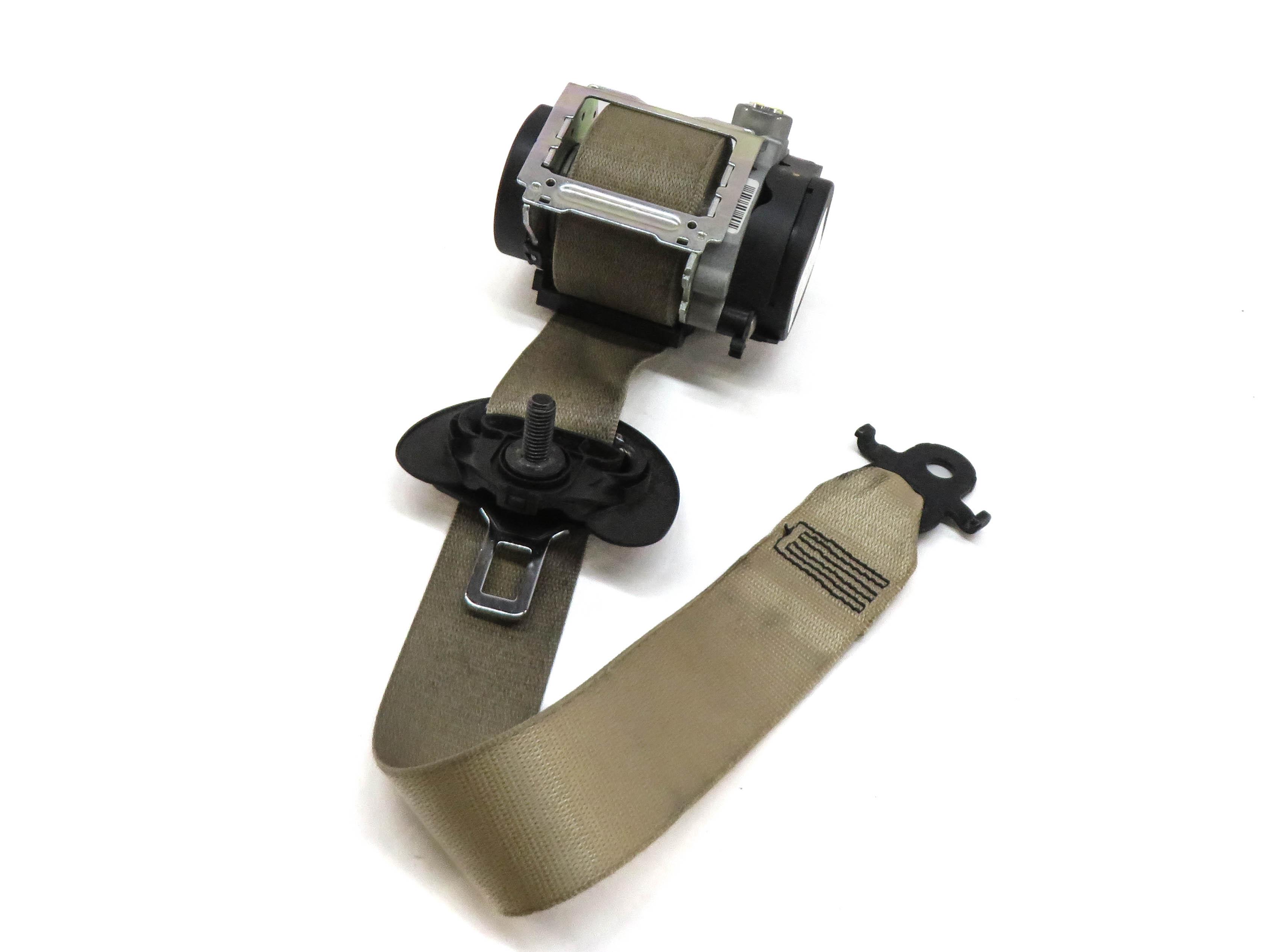 11-16 BMW 528i 535i 550i M5 (F10) LEFT FRONT DRIVER SEATBELT RETRACTOR (BEIGE) — exact item pictured