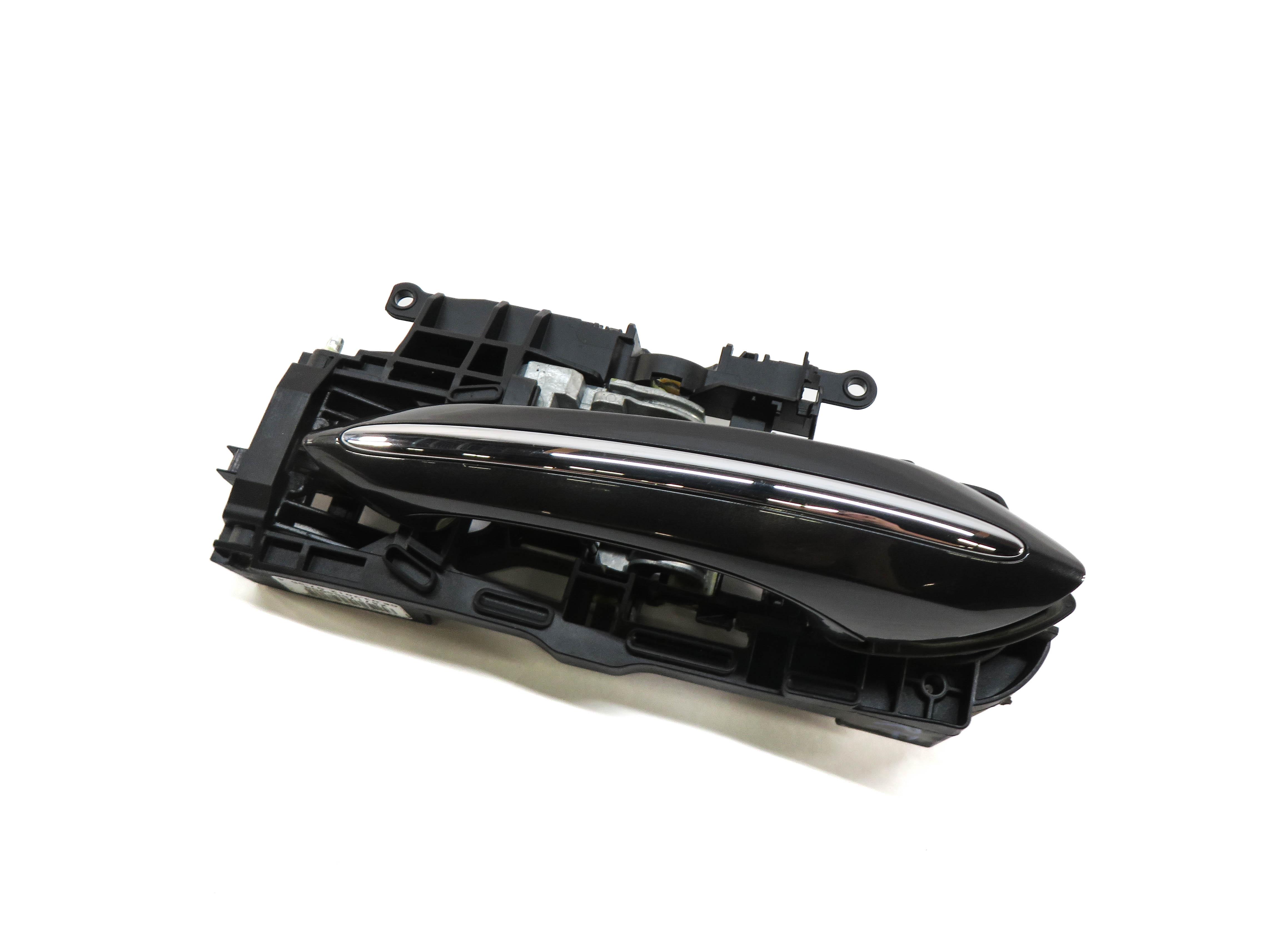 2011-2016 BMW 528i 535i 550i M5 (F10) RIGHT FRONT DOOR HANDLE w/ LIGHT (GRAY) — exact item pictured
