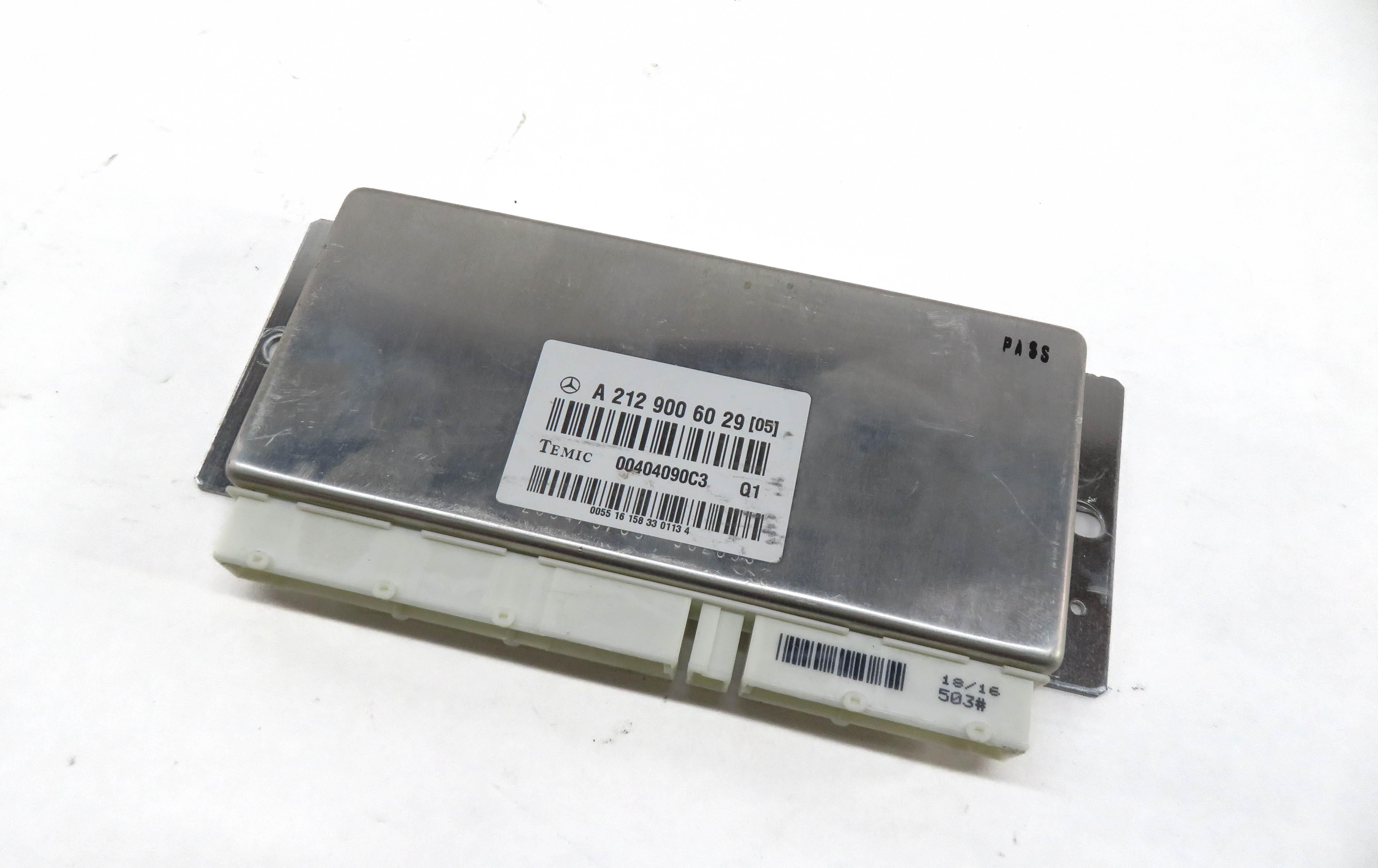 2016-2018 MERCEDES BENZ CLS CLASS (W218) AIR SUSPENSION LEVELING CONTROL MODULE — exact item pictured