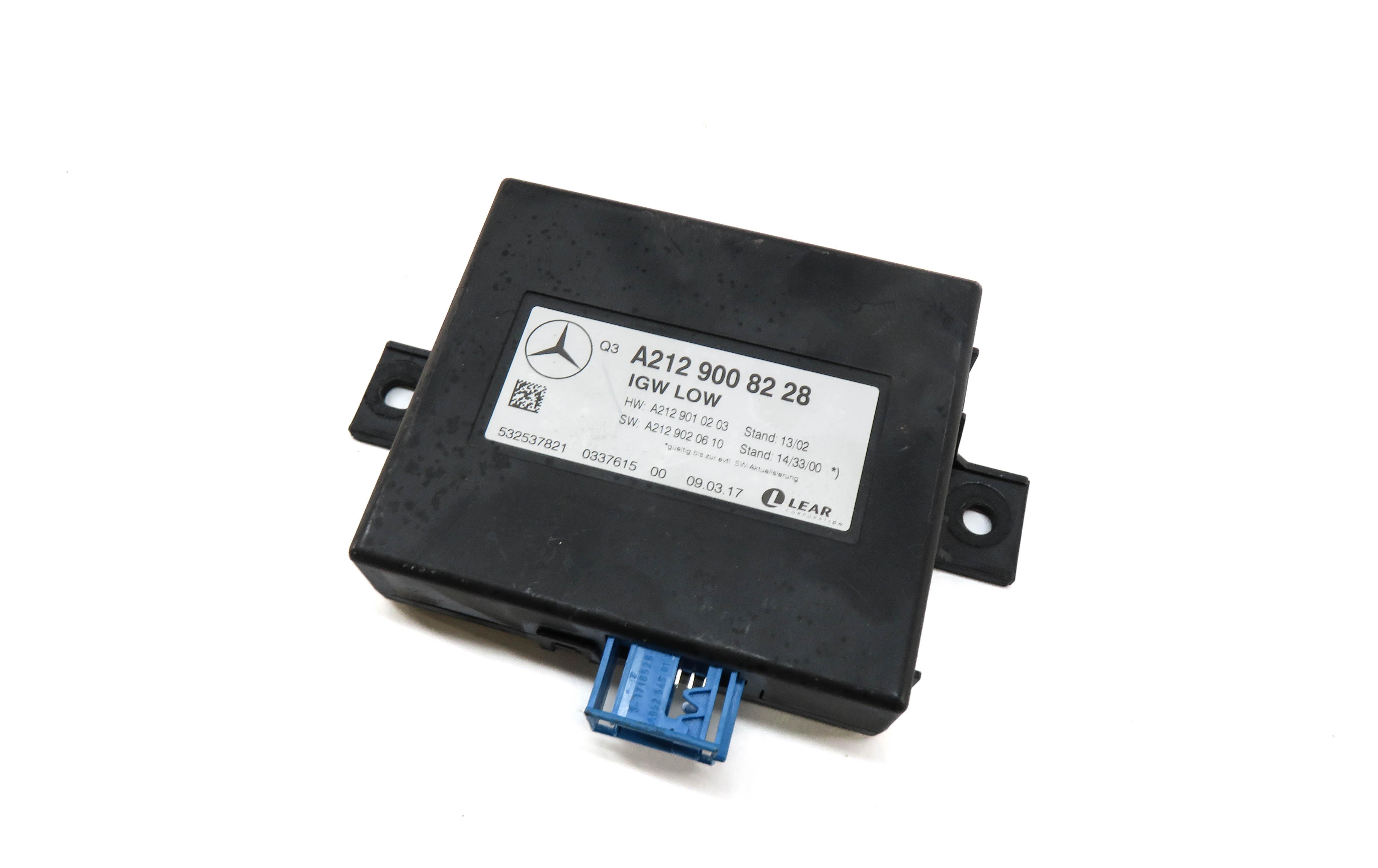 2016-2020 MERCEDES E SL CLS CLASS (W207 W212 W231 W218) GATEWAY CONTROL MODULE — exact item pictured
