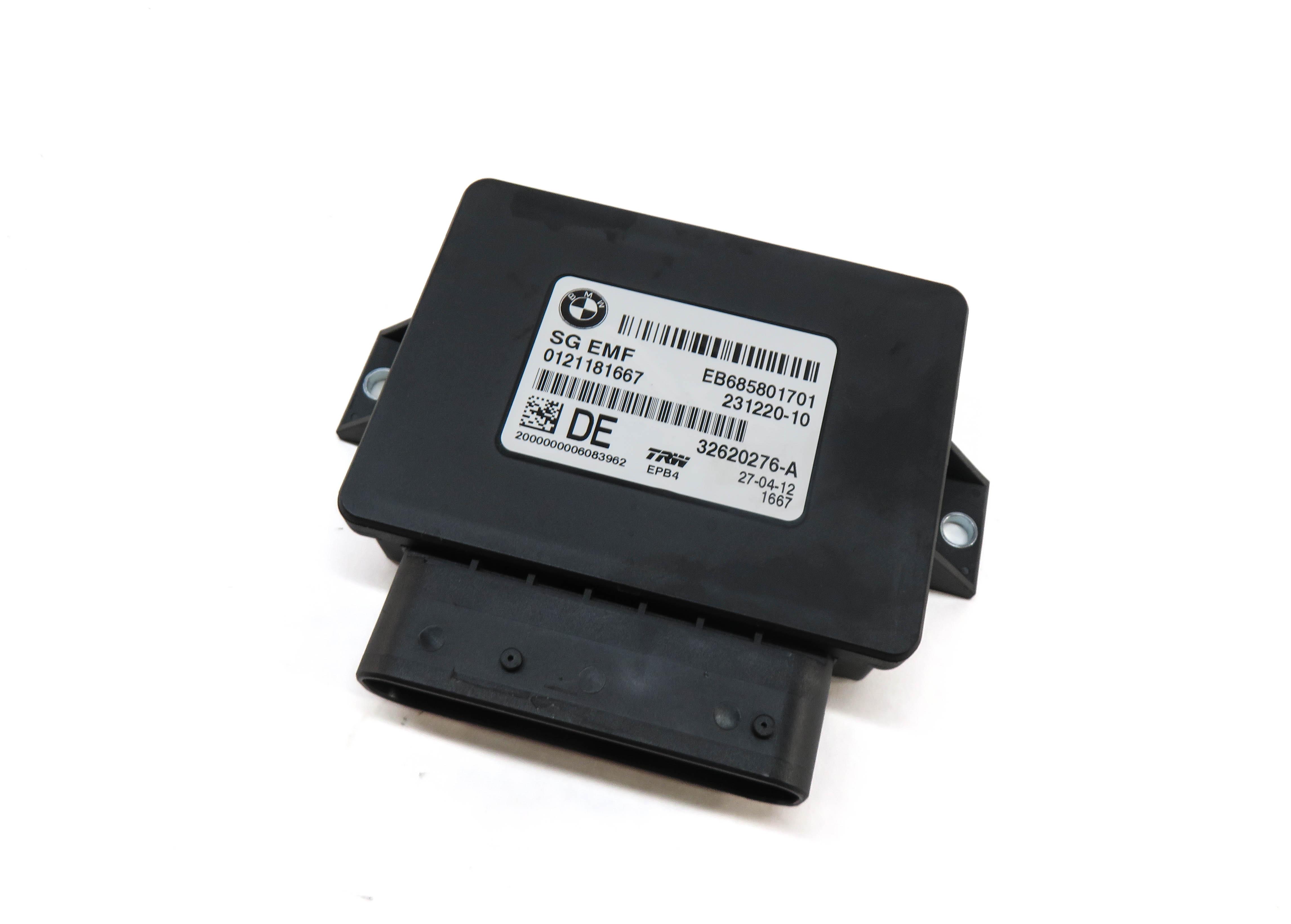 11-19 BMW 5 / 6 SERIES X3 X4 (F10 F06 F12 F25 F26) PARKING BRAKE CONTROL MODULE — exact item pictured