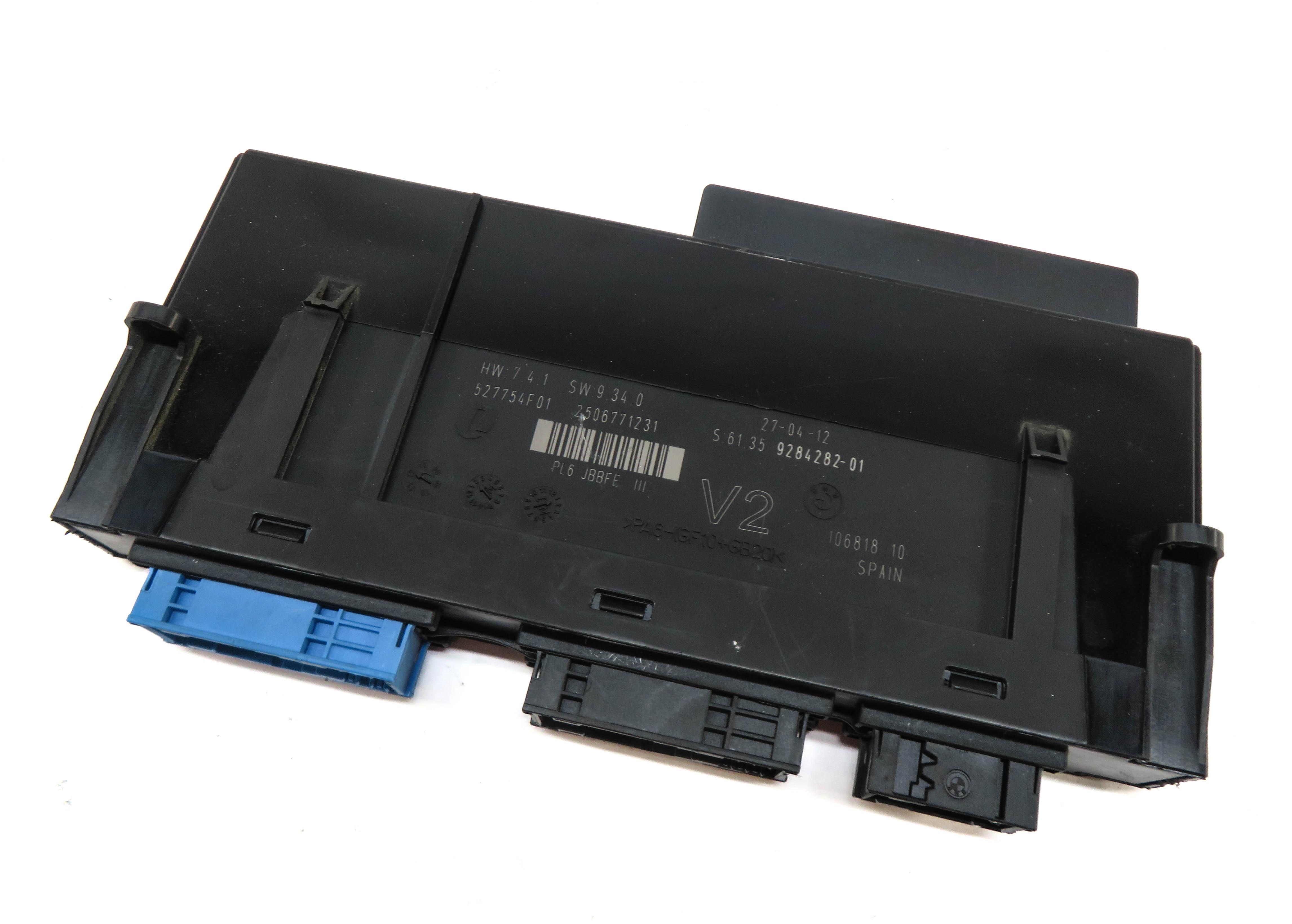 2012 BMW 535Xi (E60) PRIMARY BODY CONTROL MODULE BCM 61359284282 — exact item pictured