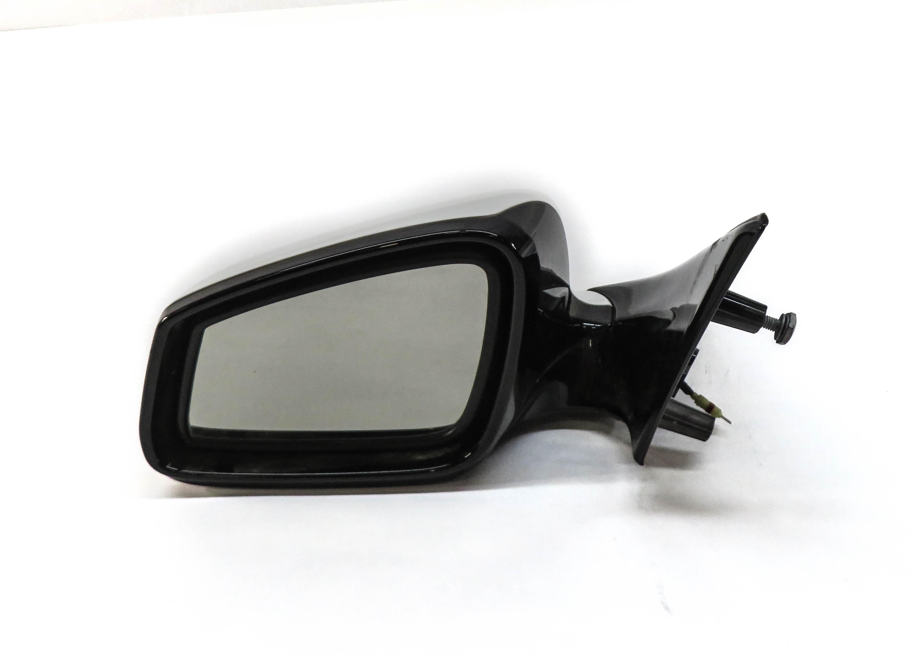 12-13 BMW 528i 535i 550i (F10) LEFT P-FOLD MEMORY AUTODIM MIRROR (WHITE / GLOSS) — exact item pictured