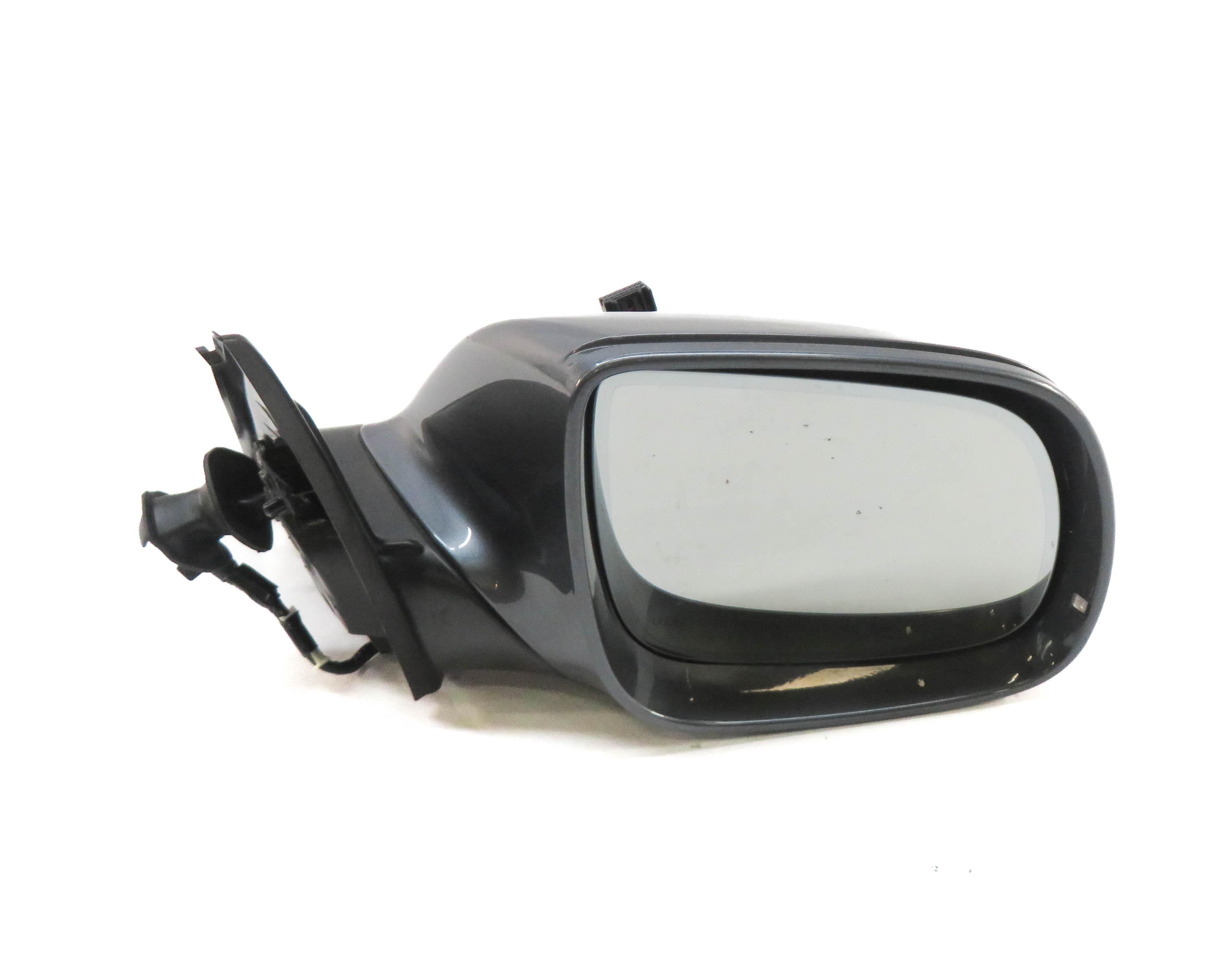 09-14 AUDI Q5 (8R) RIGHT P-FOLD HEAT AUTODIM MEMORY DOOR MIRROR w/ LIGHT (GRAY) — exact item pictured