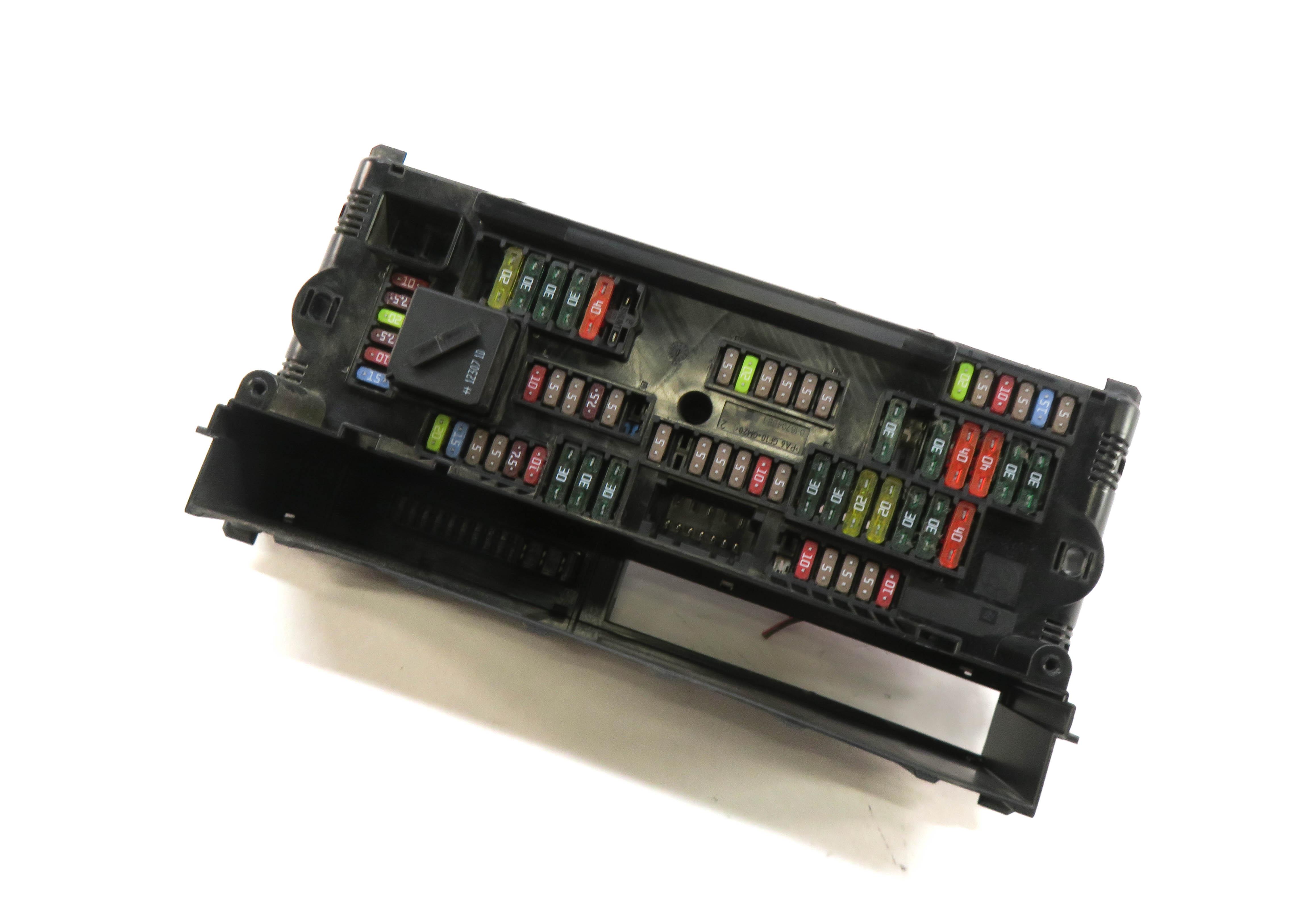 2013 BMW 535i (F10) FRONT POWER DISTRIBUTION FUSE BOX — exact item pictured