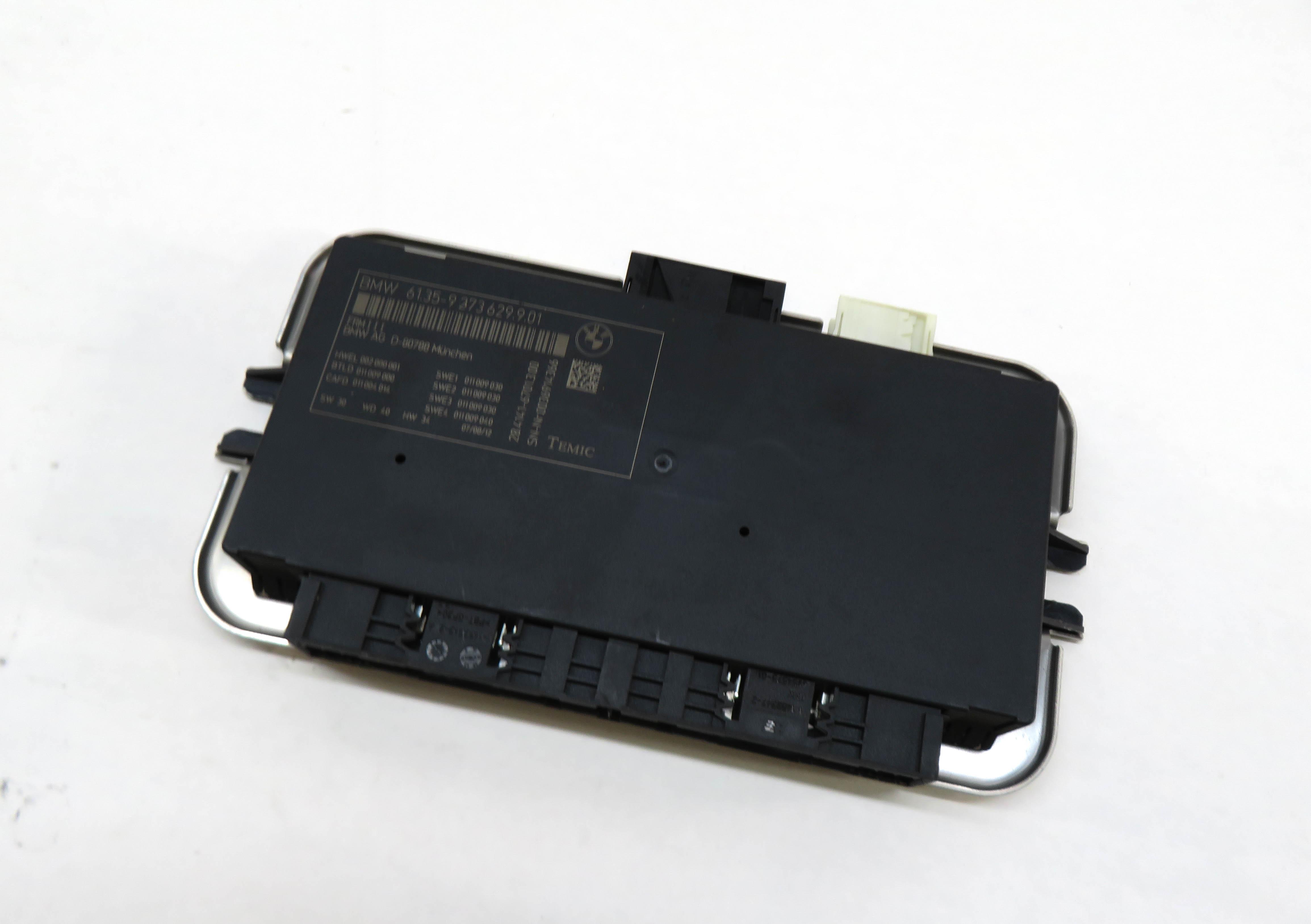 10-17 BMW 5 6 7 M5 X3 X4 (F06 F10 F12 F25 F26) FRM III BODY LIGHT CONTROL MODULE — exact item pictured