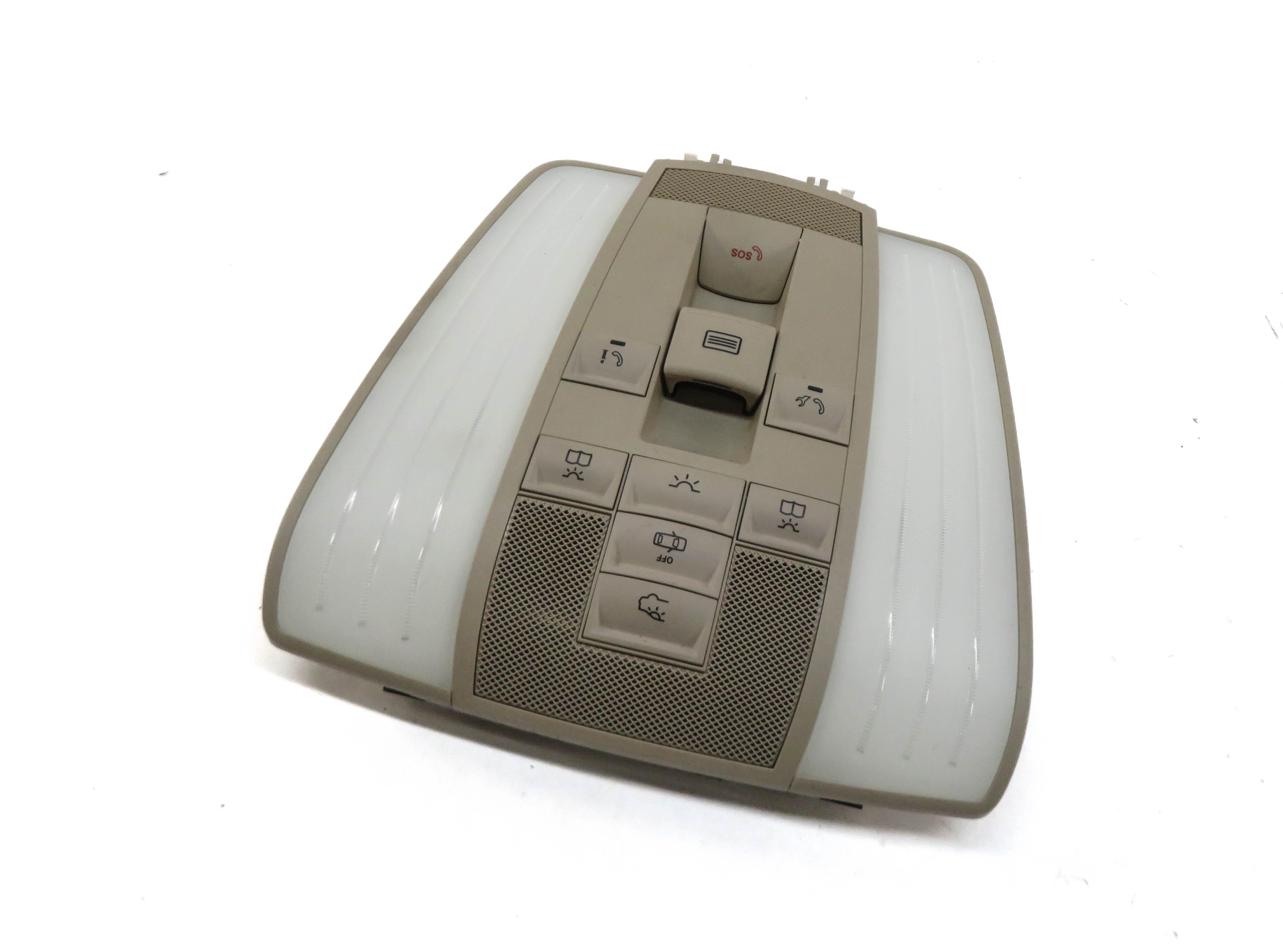 2016 MERCEDES E350 SEDAN (W212) FRONT ROOF DOME LIGHT (BEIGE) — exact item pictured