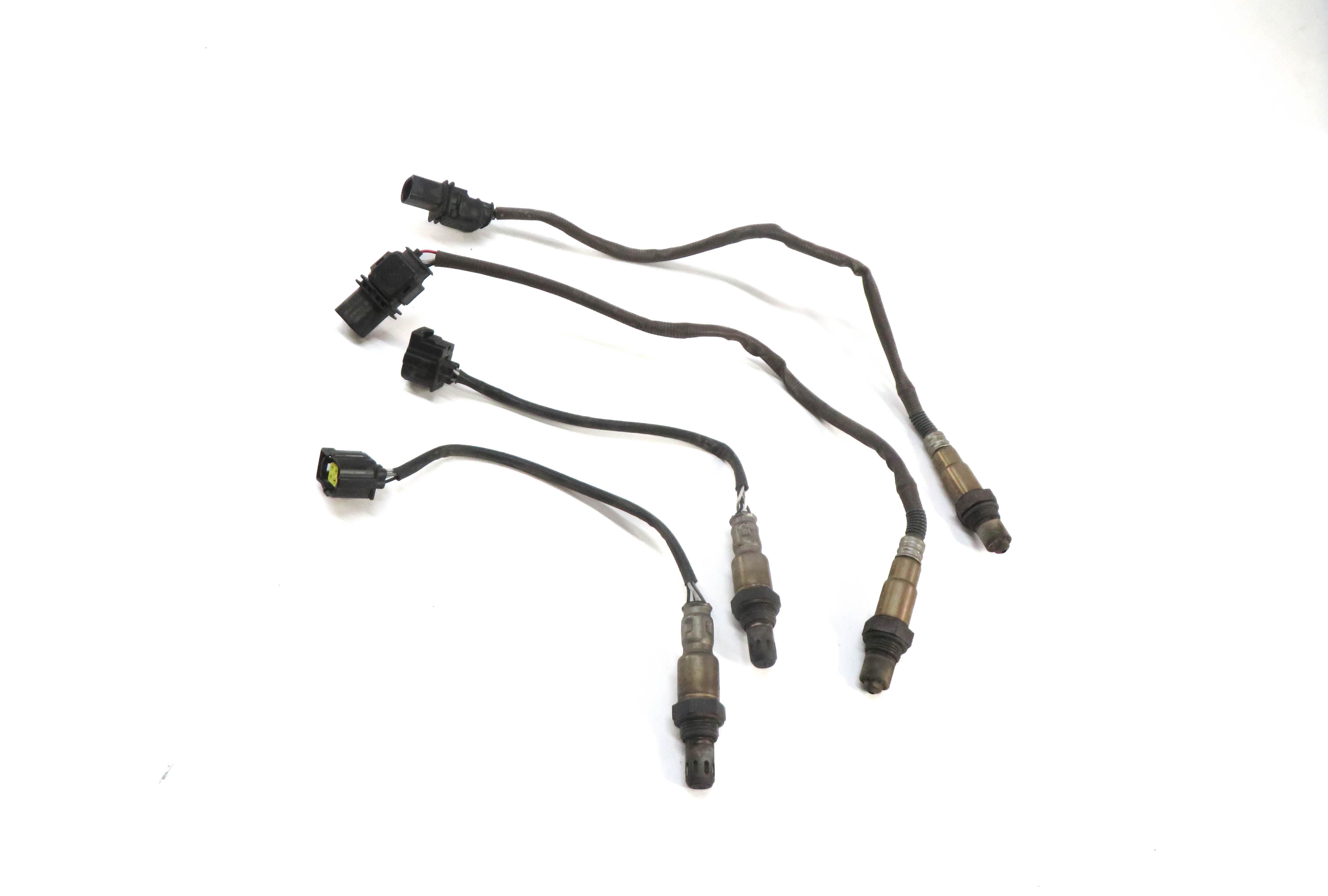 2016 MERCEDES E350 SEDAN (W212) 3.5L M276 ENGINE OXYGEN SENSOR SET/4 — exact item pictured